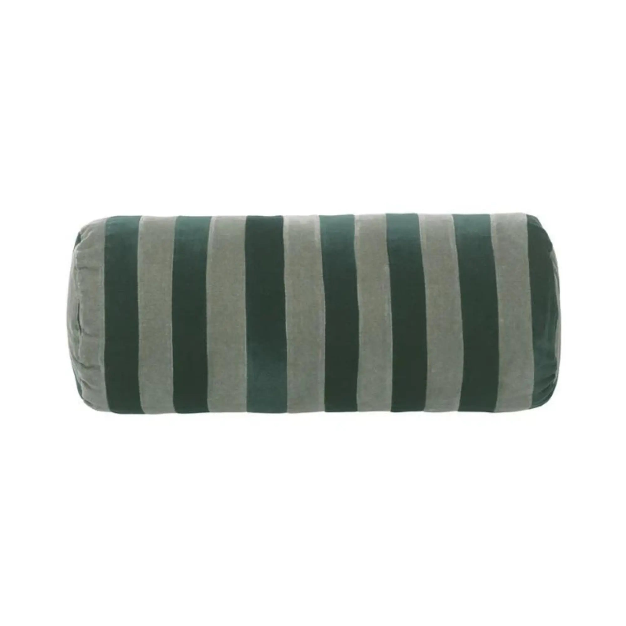 Soft and comfortable striped bolster pillow for stylish relaxation and support