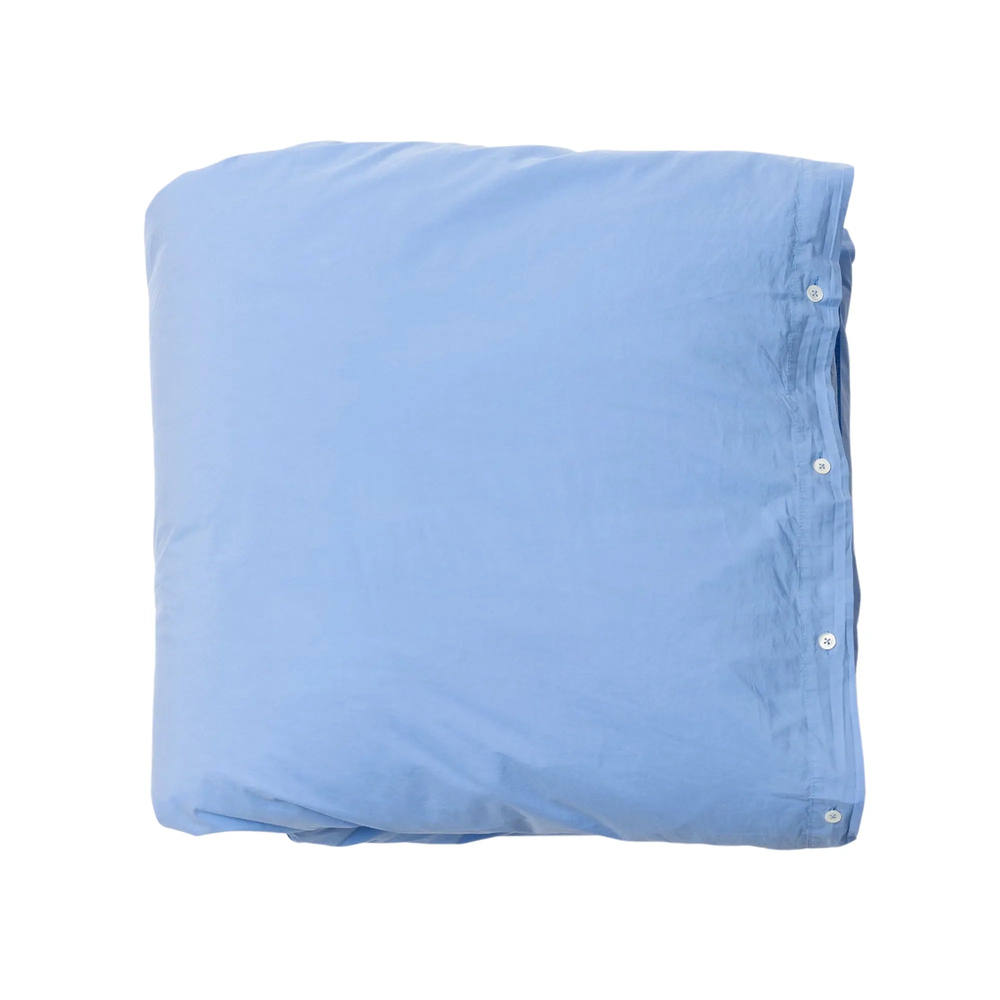  Elegant blue bedding set with a subtle sheen, adding a touch of sophistication to your bedroom