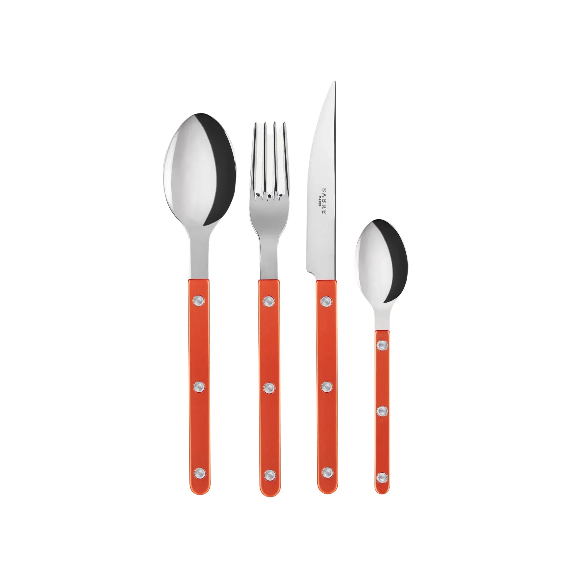 Stunning Bistrot Pearly Cutlery Set with elegant pearlized handles and sleek design