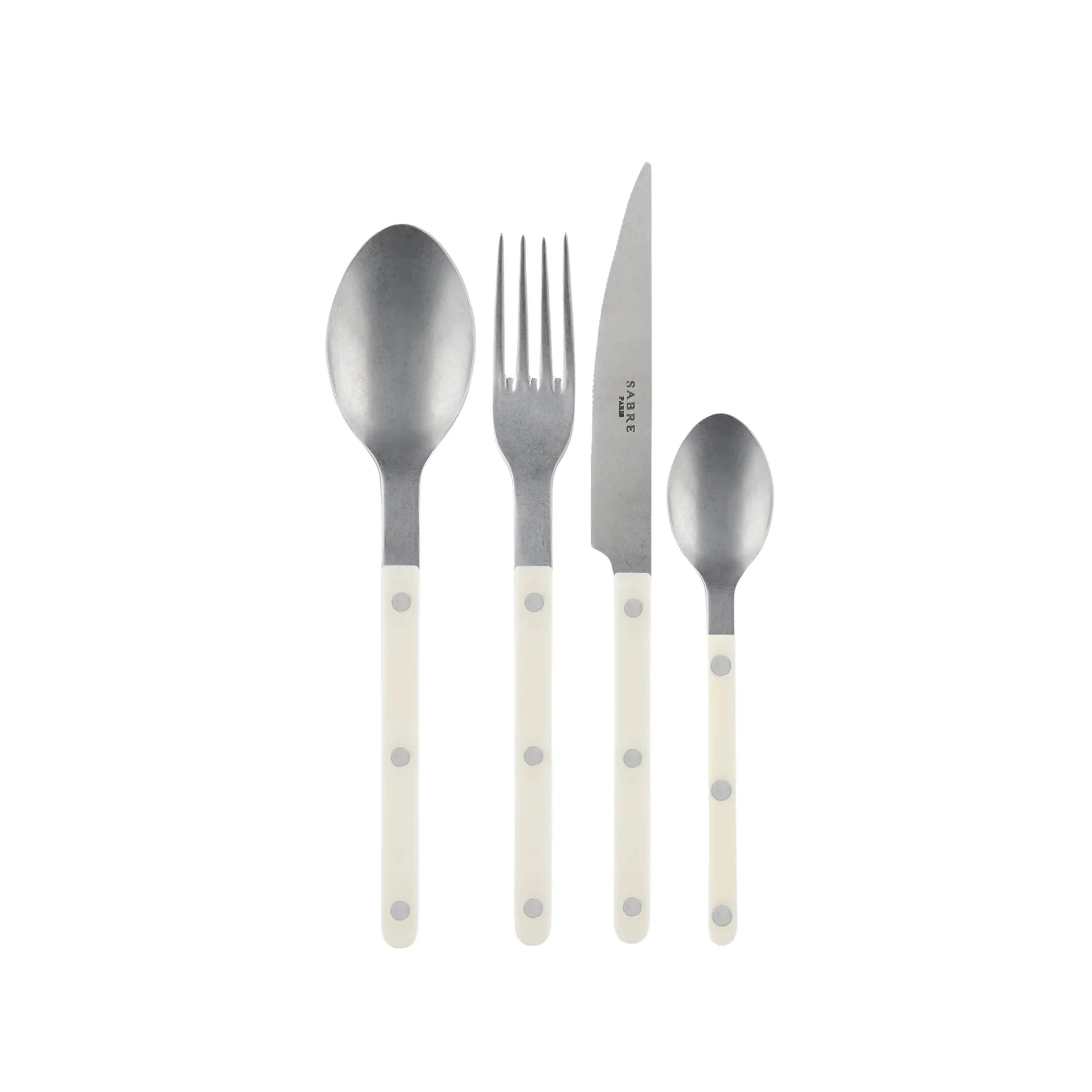 Vintage Bistrot Solid Cutlery Set - High Quality Silverware