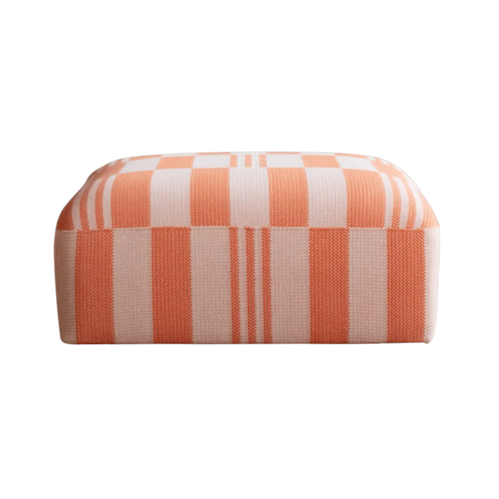 Rosso Ottoman - Checkerboard - THAT COOL LIVING