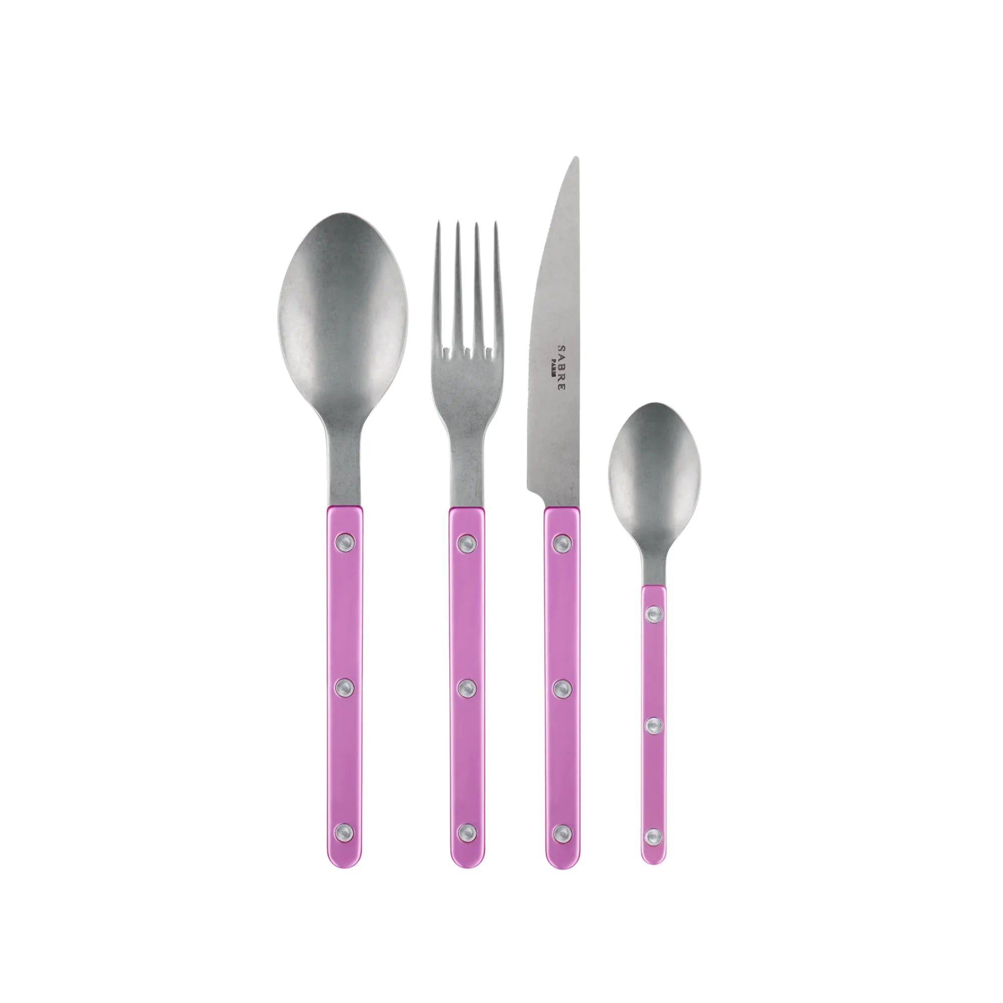 Stylish and elegant Bistrot Pearly Cutlery Set with stainless steel finish