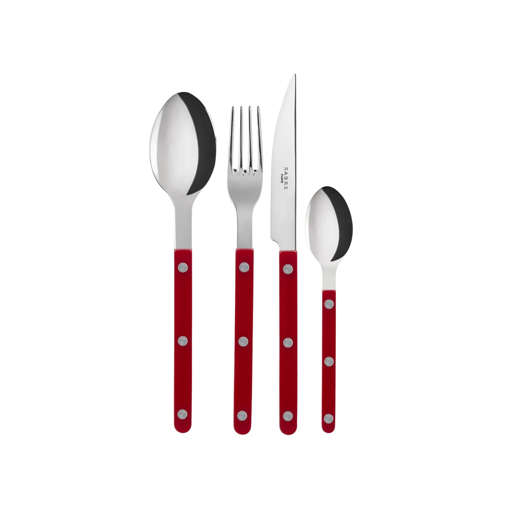 Bistrot Solid Cutlery Set - Brilliant: A sleek and stylish set of high-quality silverware for dining