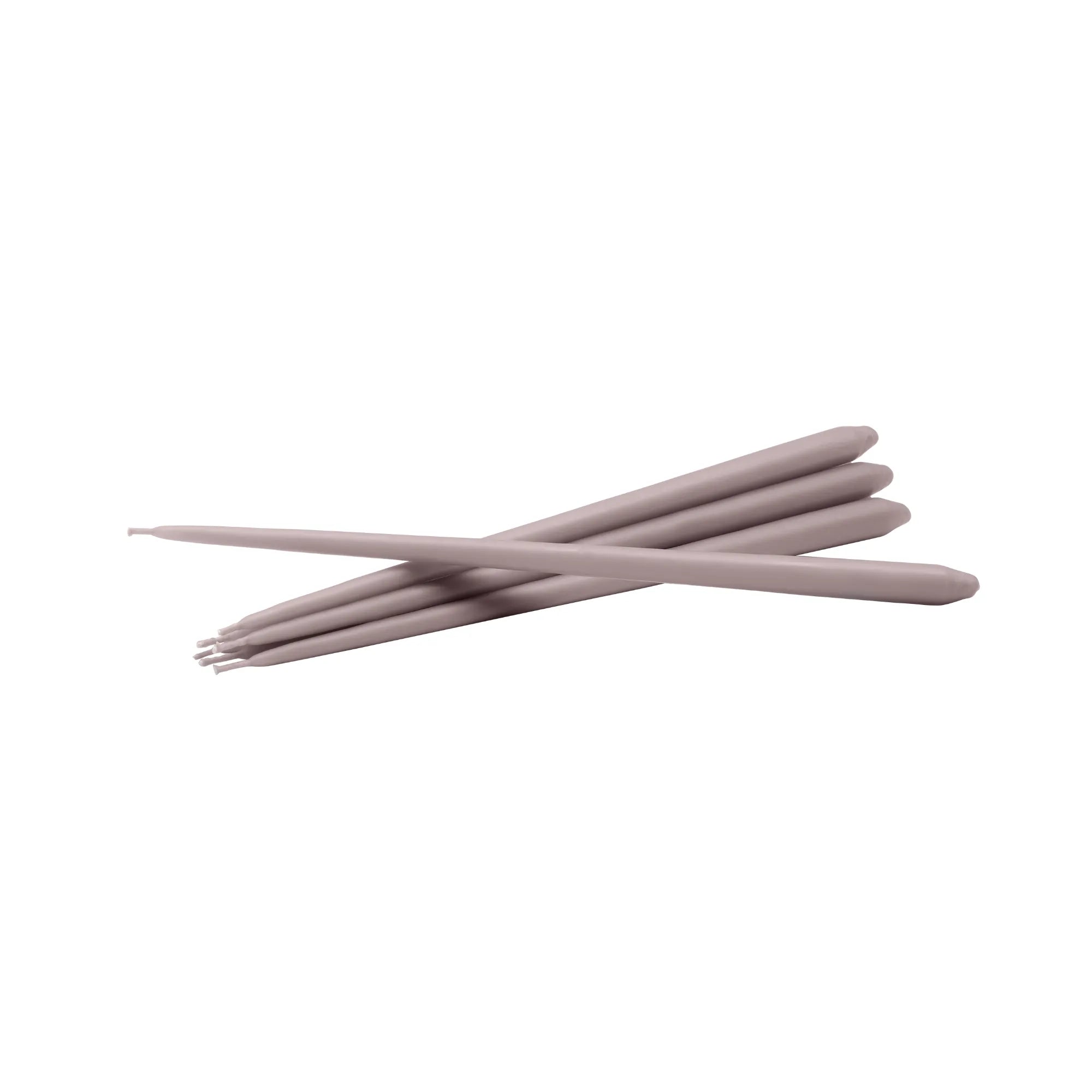 Set of 6 tall taper candles, suitable for formal occasions and celebrations