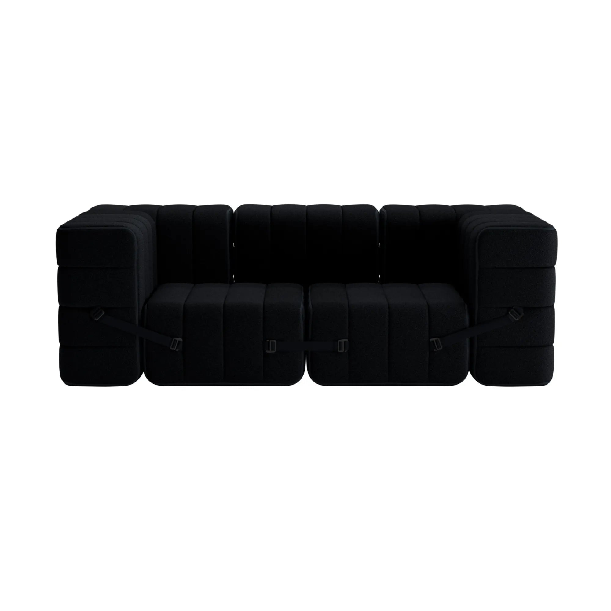  L-shaped fabric sofa with a modern and luxurious feel