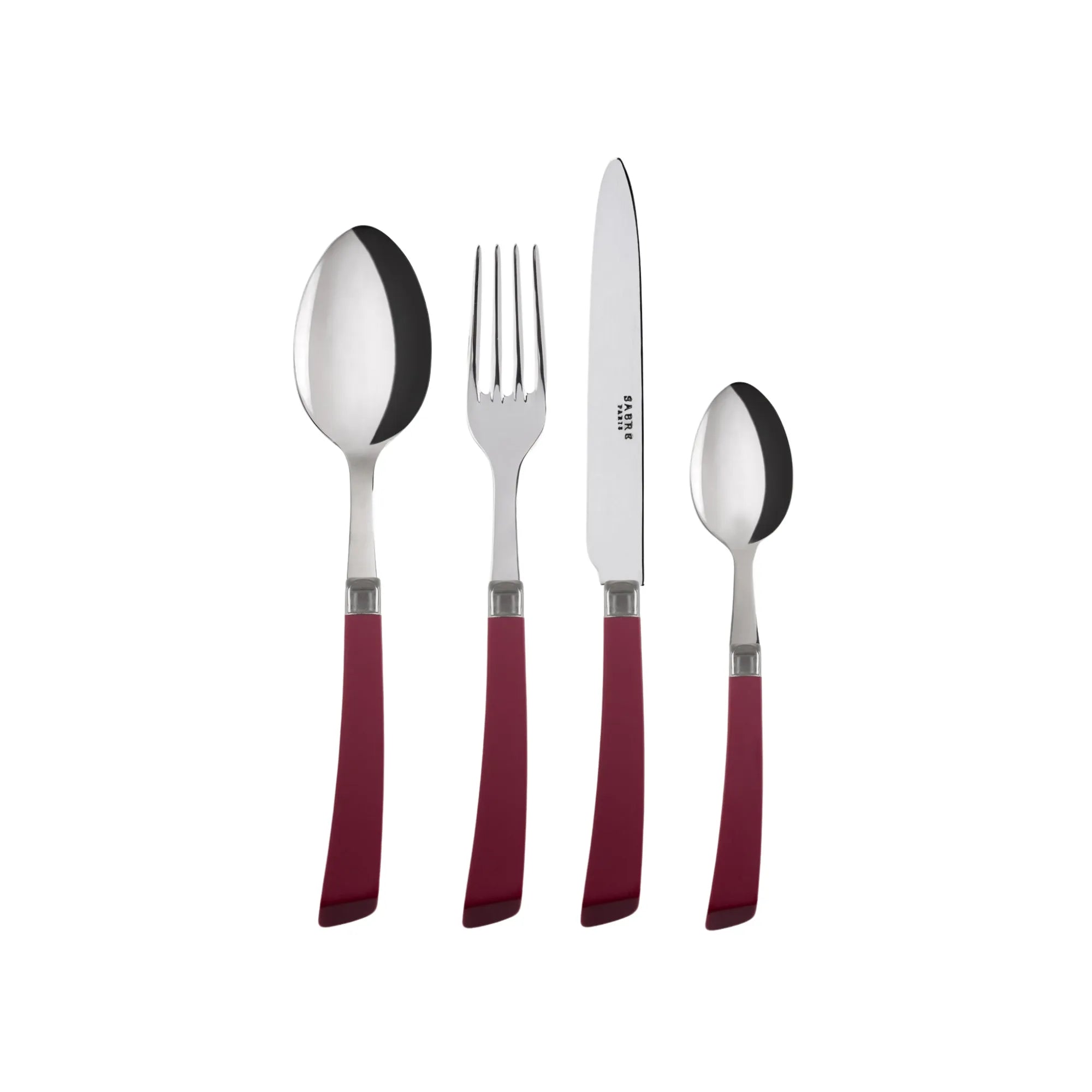 Beautiful stainless steel 12-piece Numéro 1 cutlery set in elegant packaging