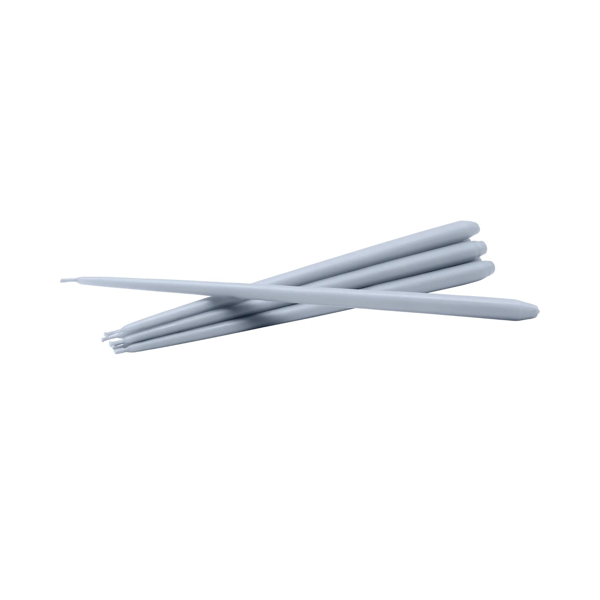 Set of 6 dripless taper candles, great for creating a romantic atmosphere