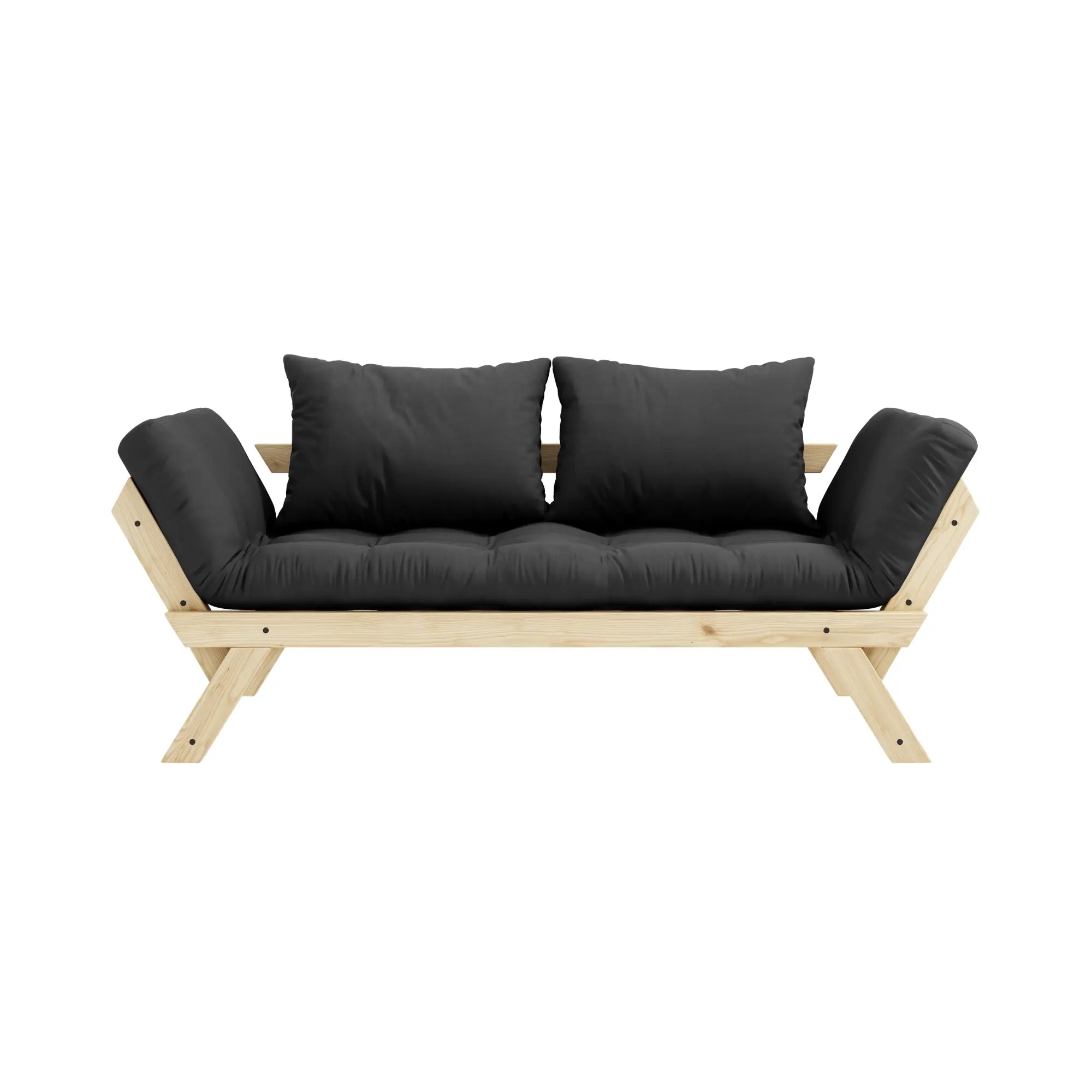 Modern, comfortable Bebop Sofa with sleek design and cozy cushions in a spacious living room setting