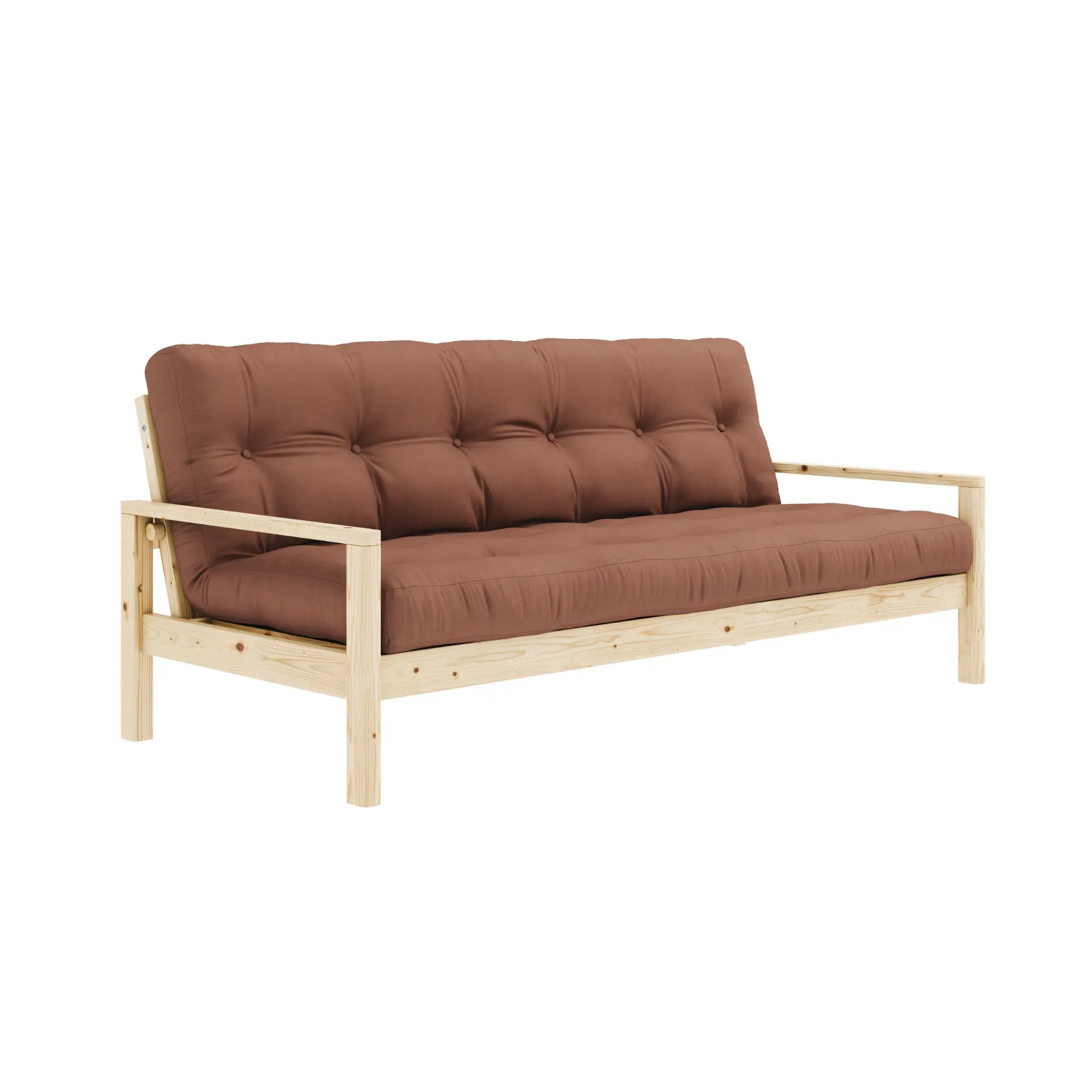 Contemporary Knob Sofa Bed with high-quality construction and smooth edges