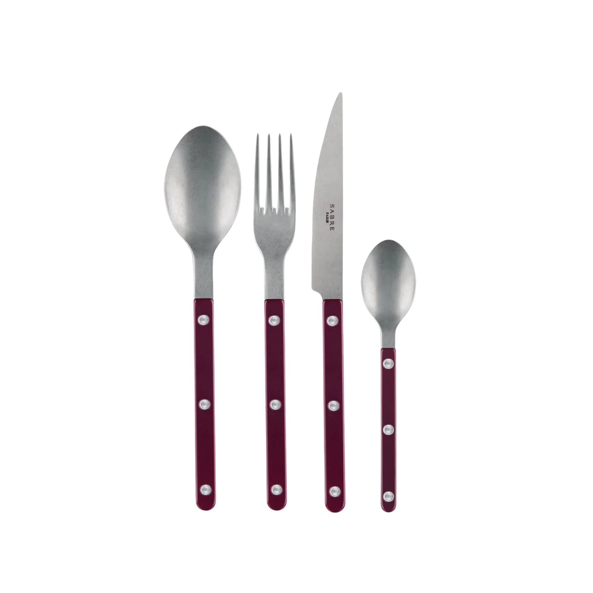 Bistrot Pearly Cutlery Set, a sophisticated and elegant silverware collection for dining