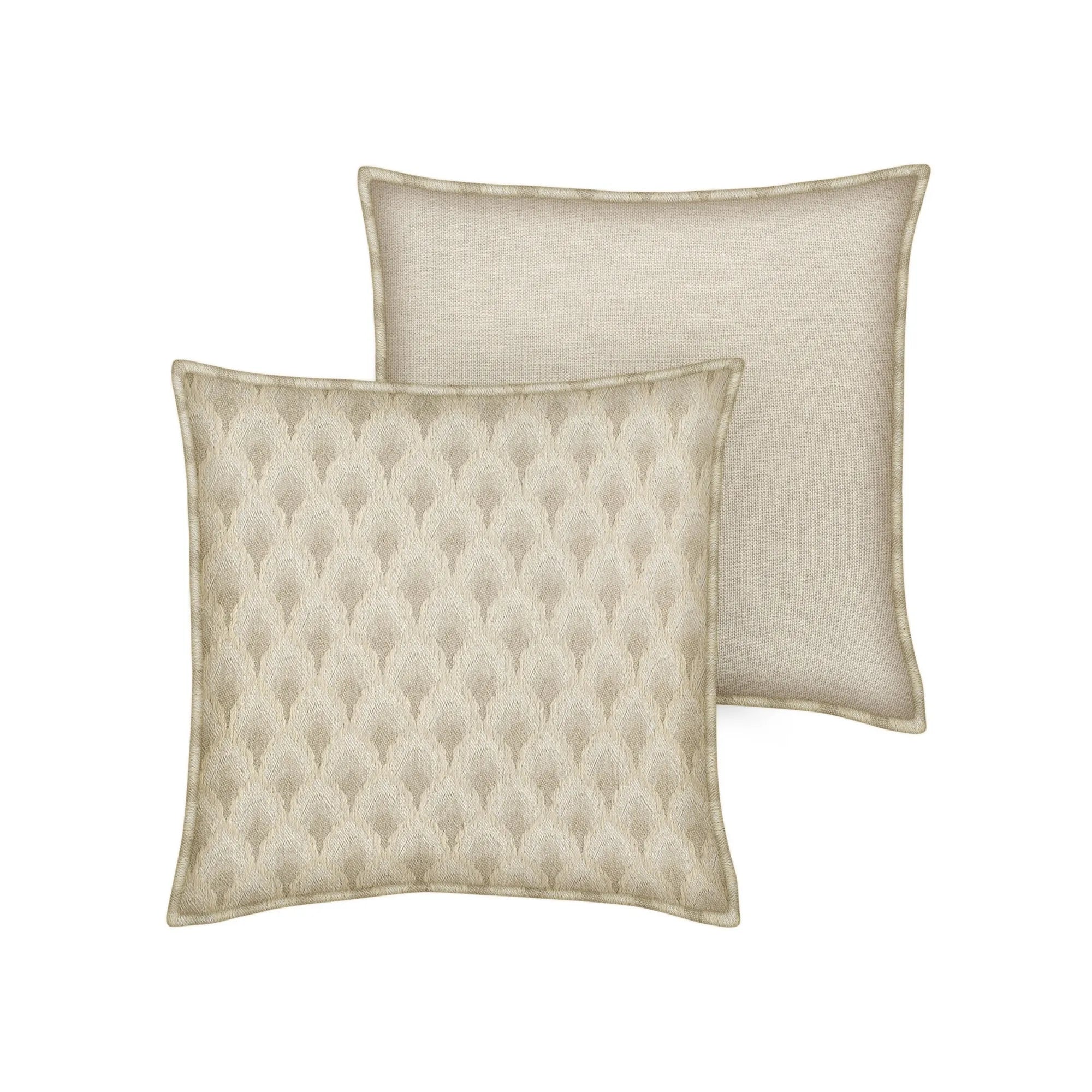 The Sunset Glow Cushion Set in small size, perfect for adding warmth and comfort to any outdoor seating area