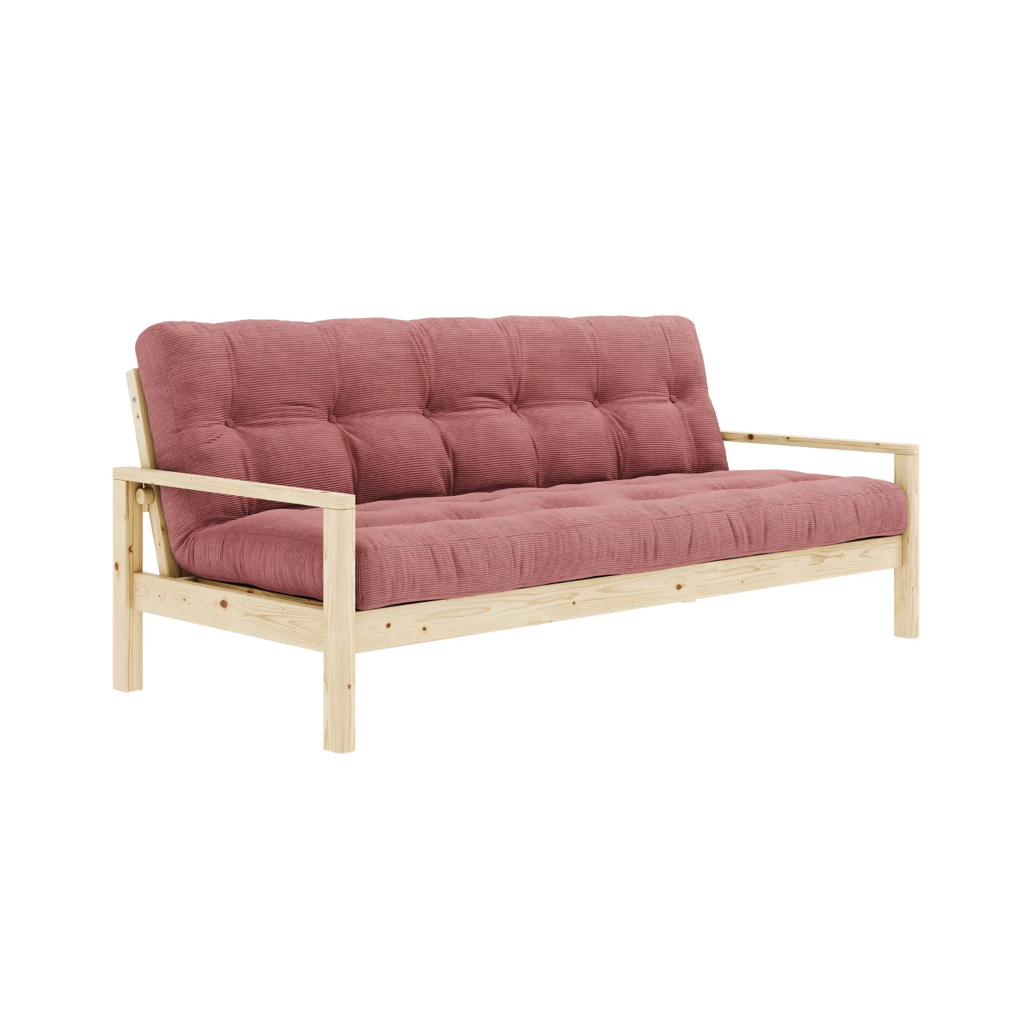 Modern Knob Sofa Bed with comfortable cushions and adjustable backrest