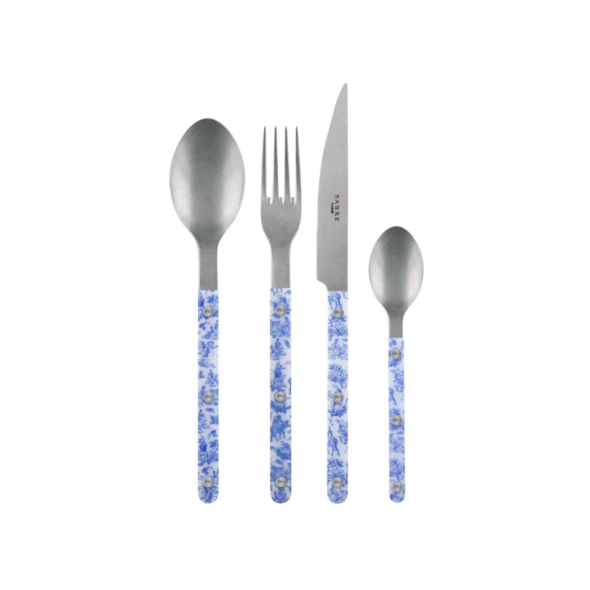 Luxurious Bistrot Toile Cutlery Set for adding a touch of sophistication to table settings