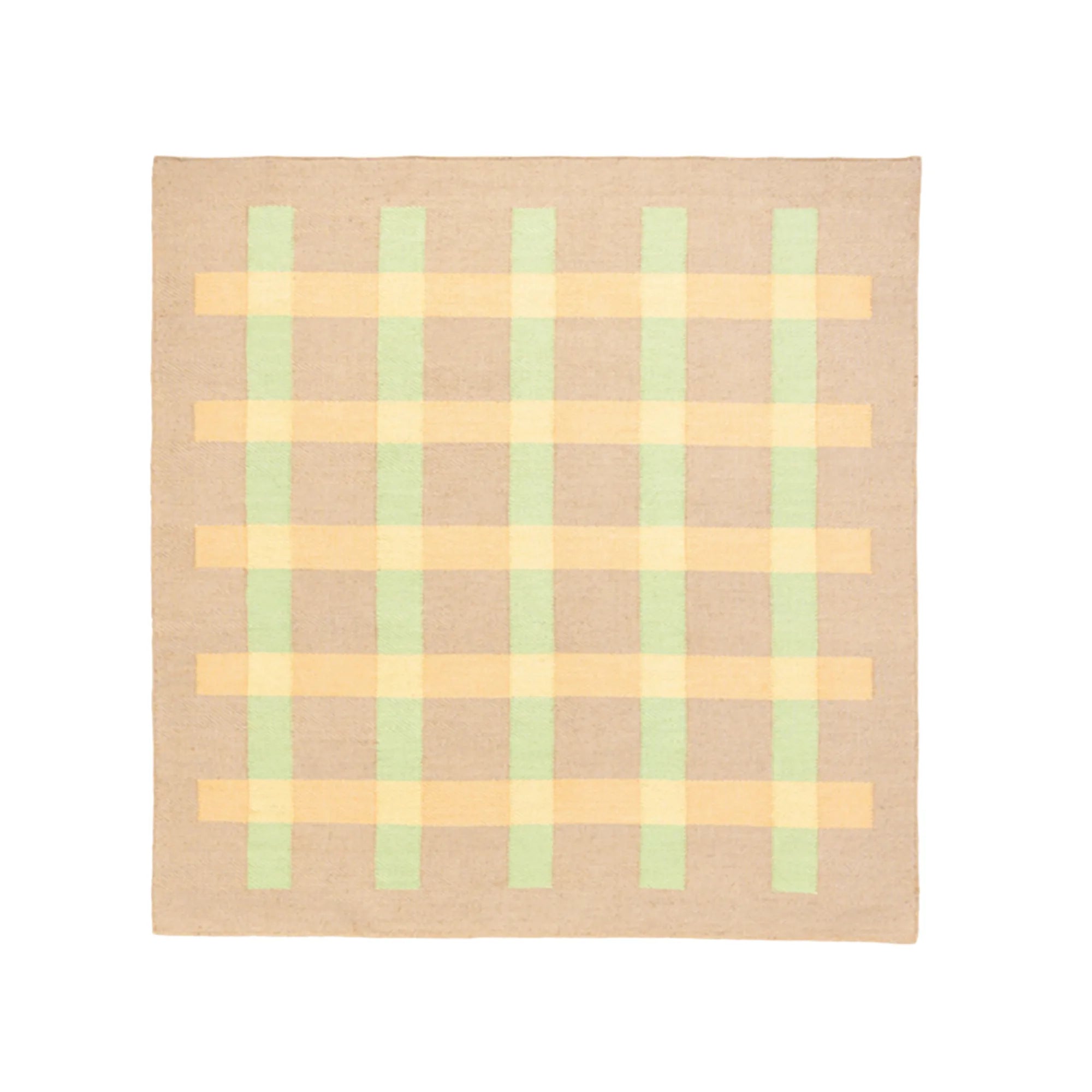 Jute Rug w. Stripes