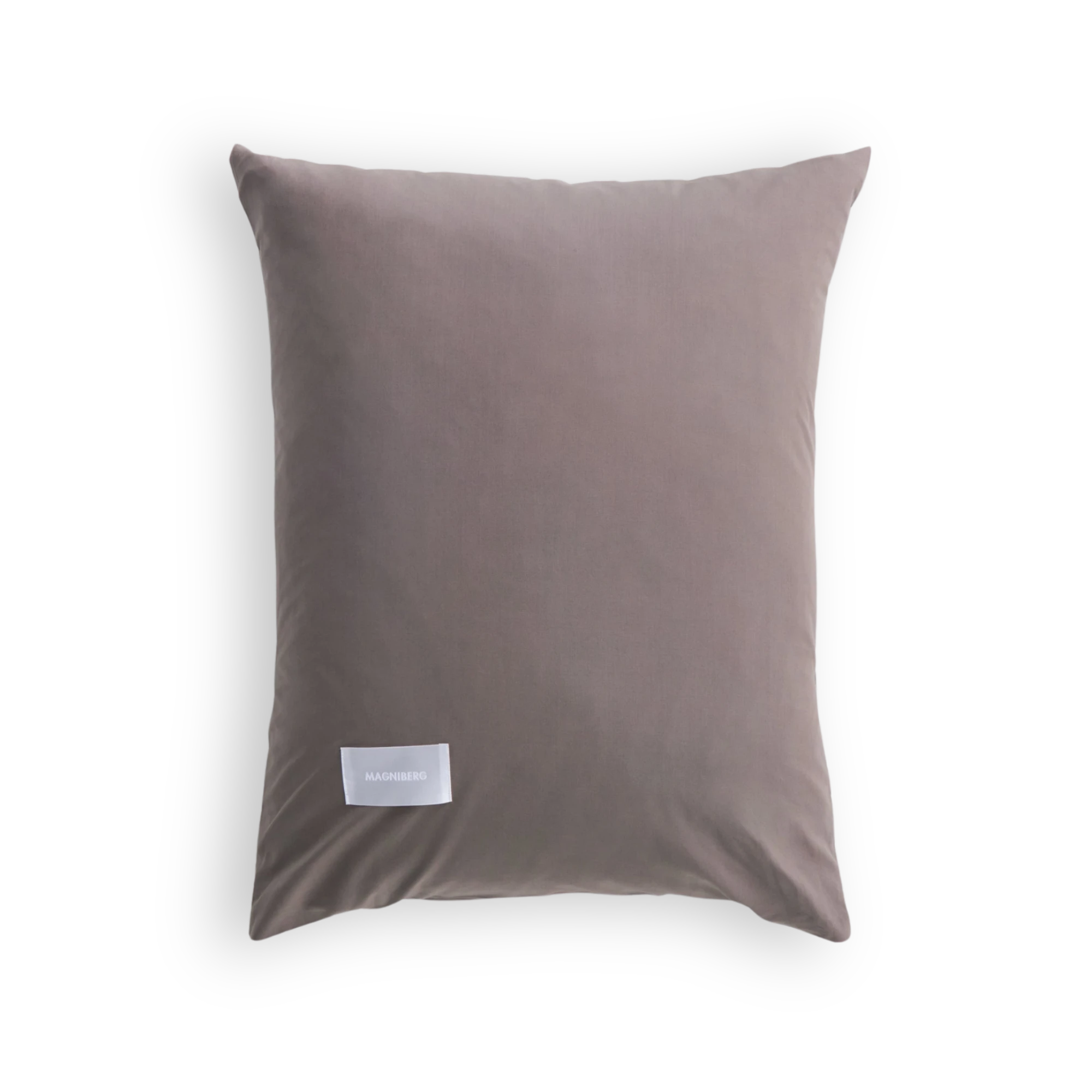 Pure Poplin Pillow Case - Mud