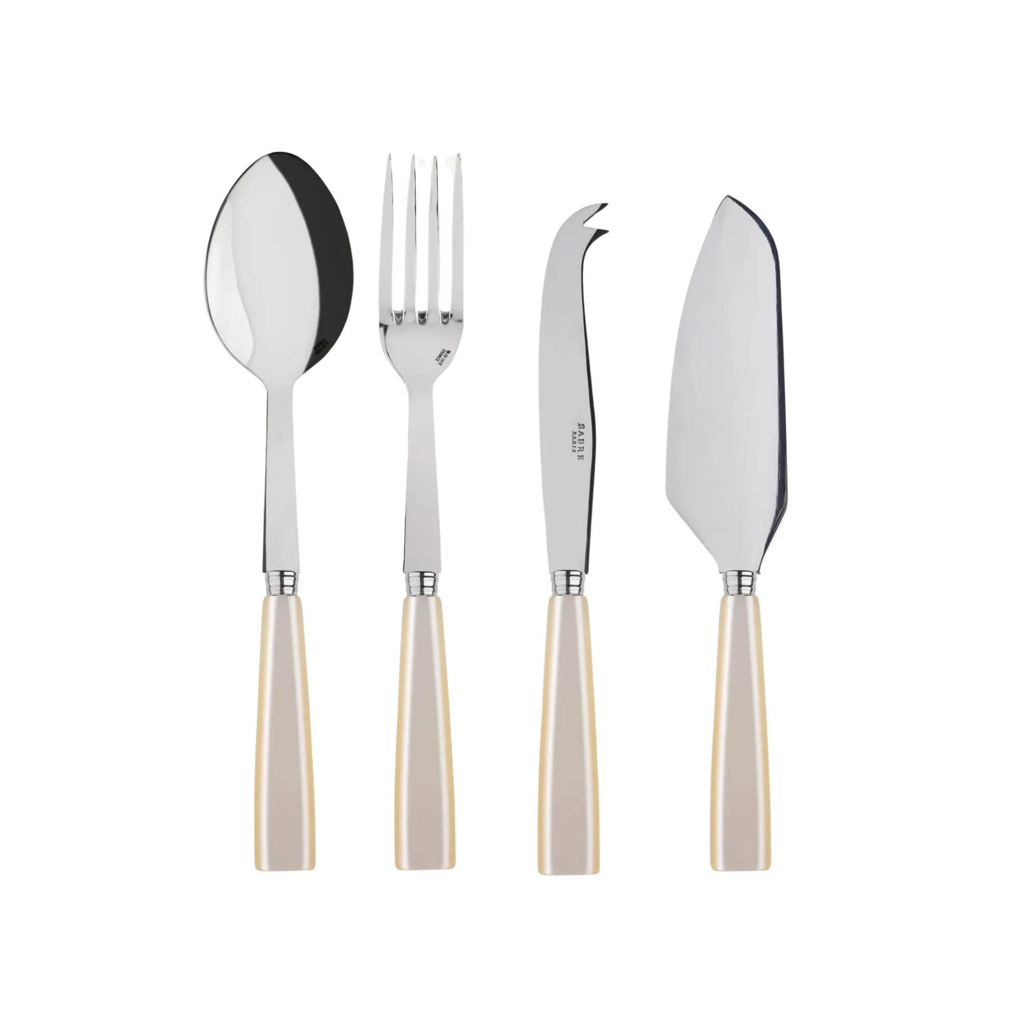 Elegant and modern Icône Serving Set, perfect for hosting dinner parties and special occasions Crafted with durable stainless steel for long-lasting use