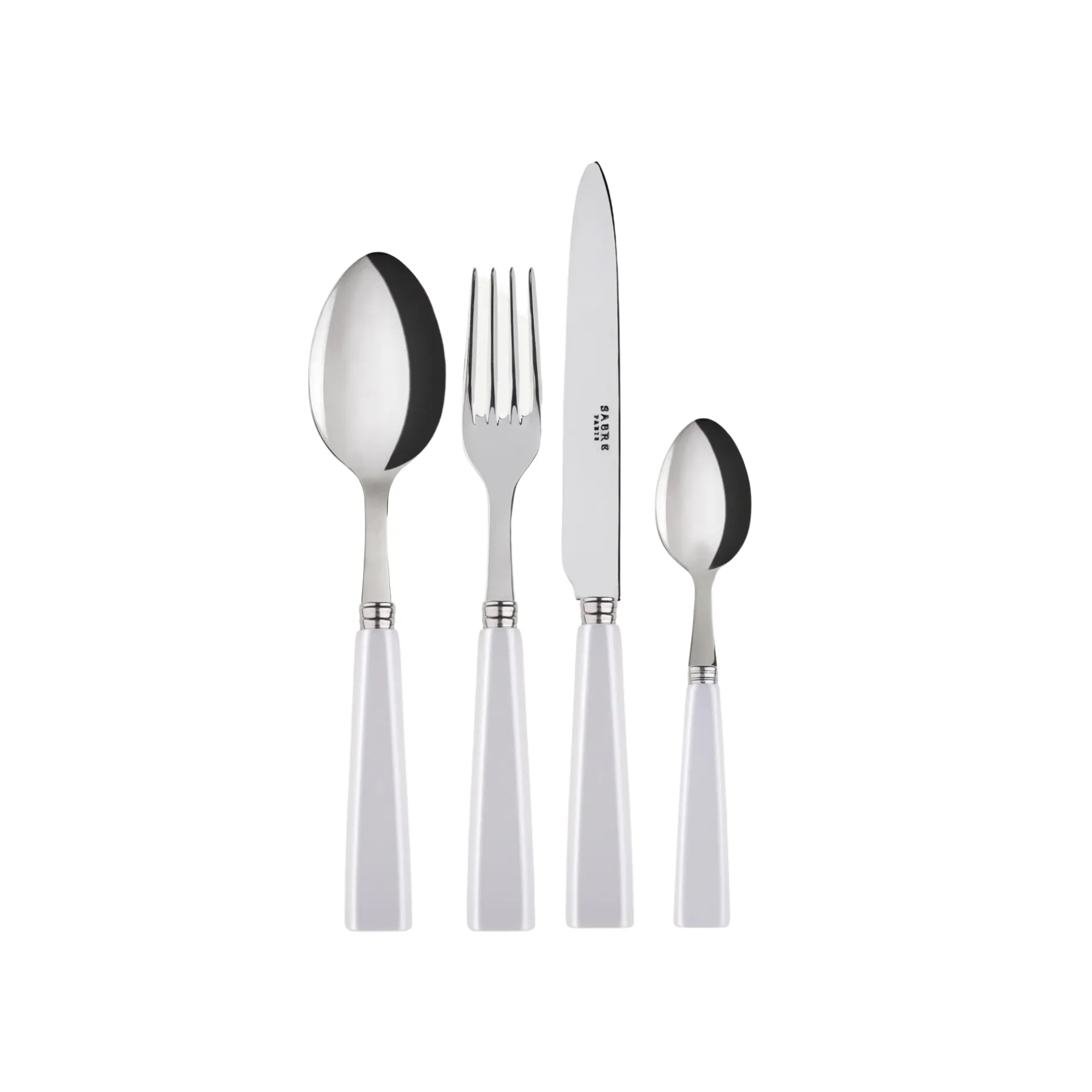 Polished and refined cutlery set for a complete dining experience