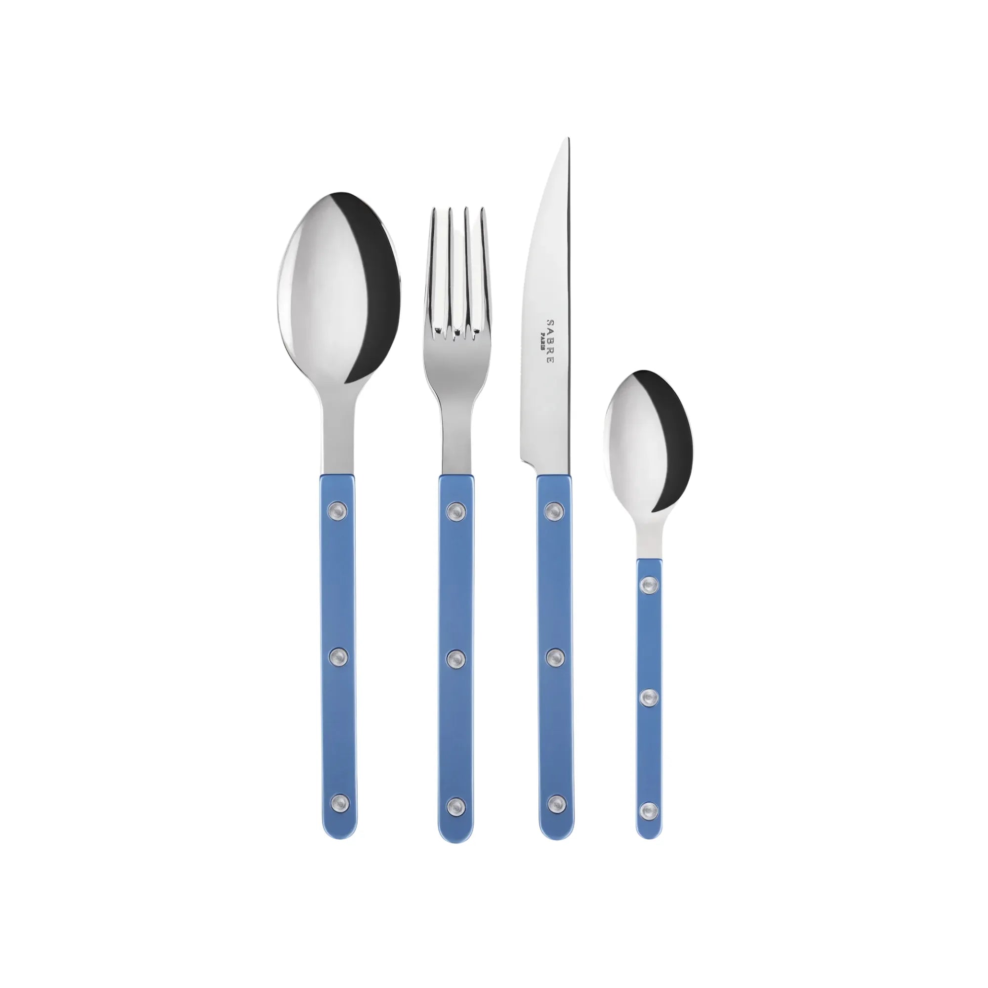 Beautiful and elegant Bistrot Pearly Cutlery Set with a pearl-like handle design for a sophisticated dining experience