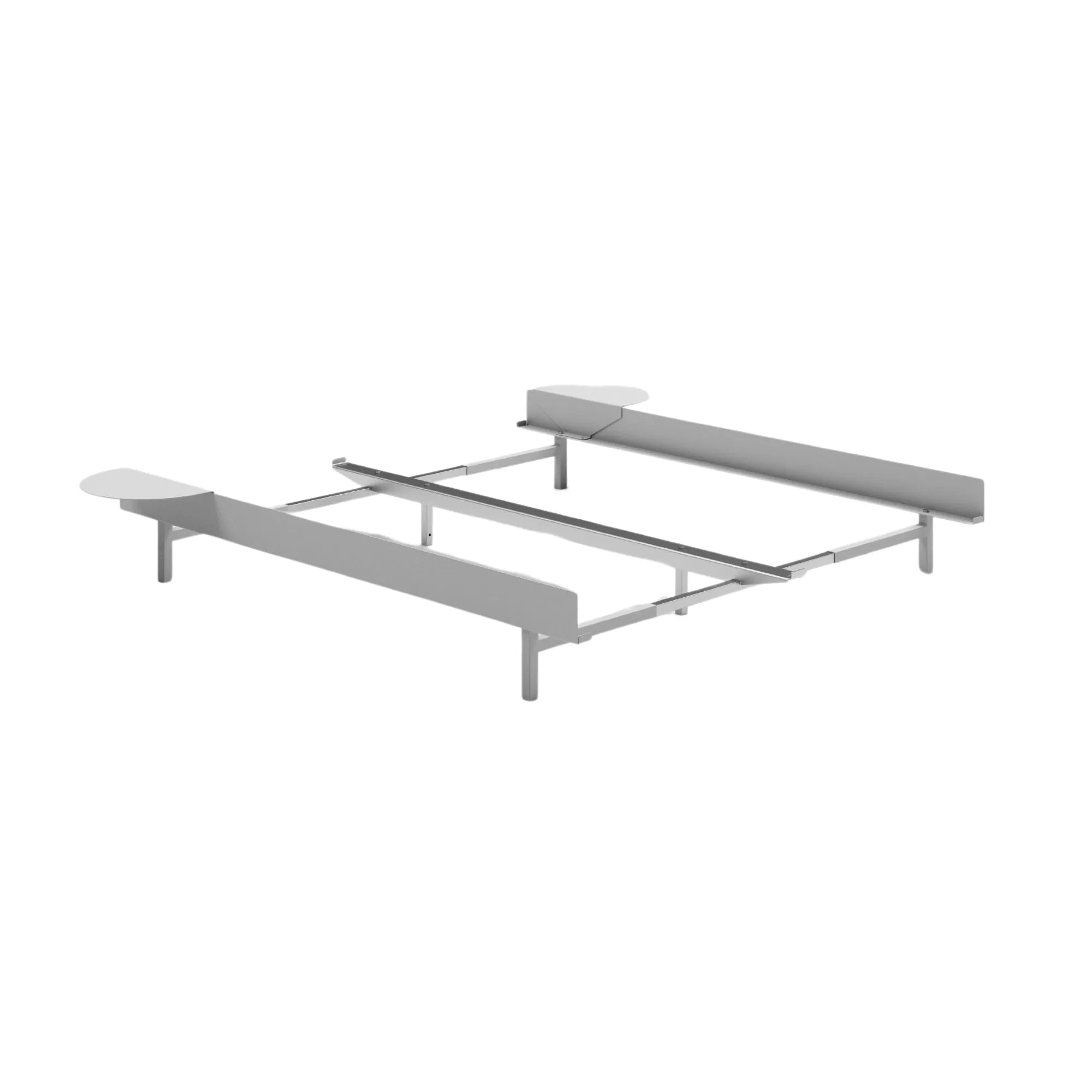 Modern and elegant Stainless Steel Bed frame with sleek design and sturdy construction