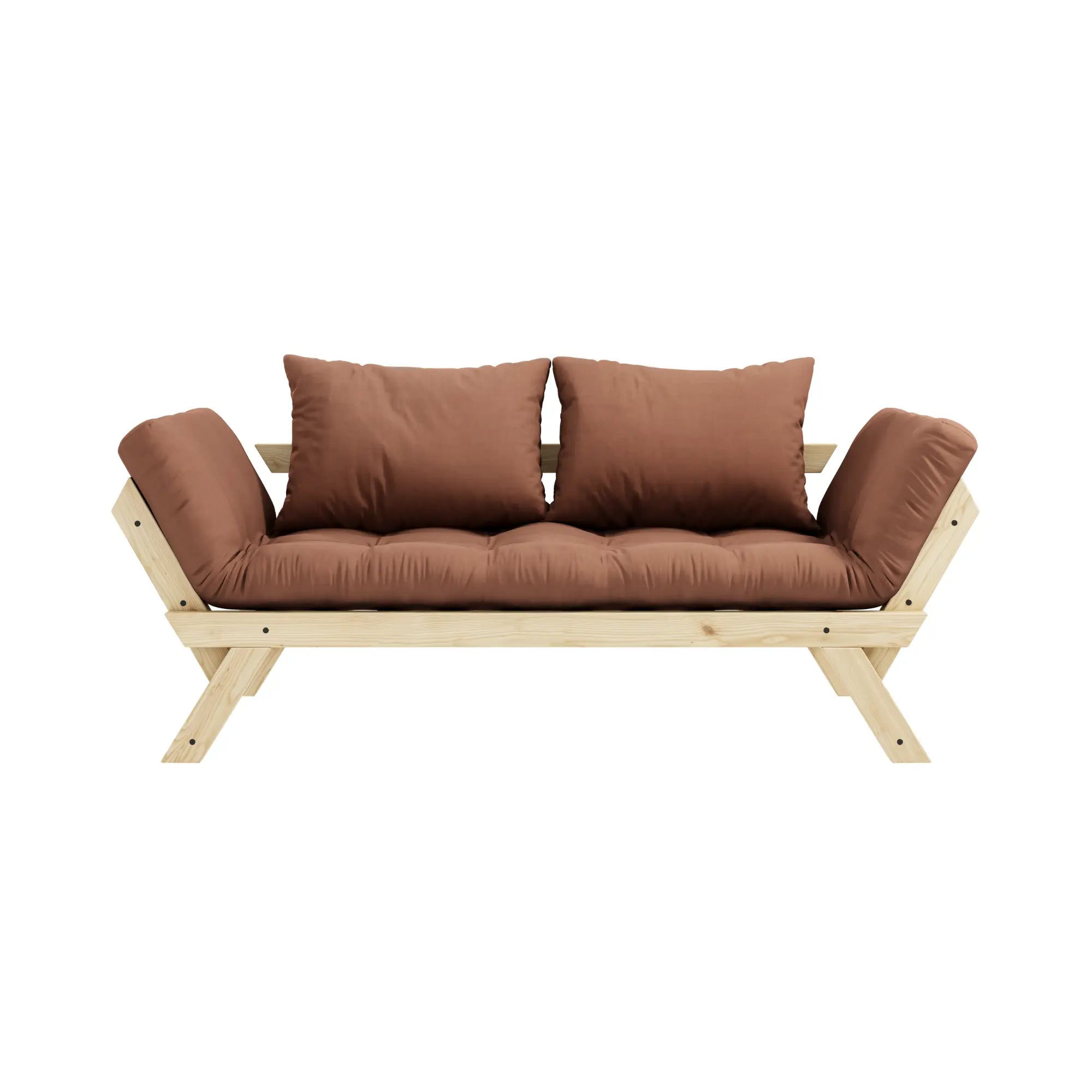 Spacious Bepop Sofa with high-density foam cushions and sturdy construction