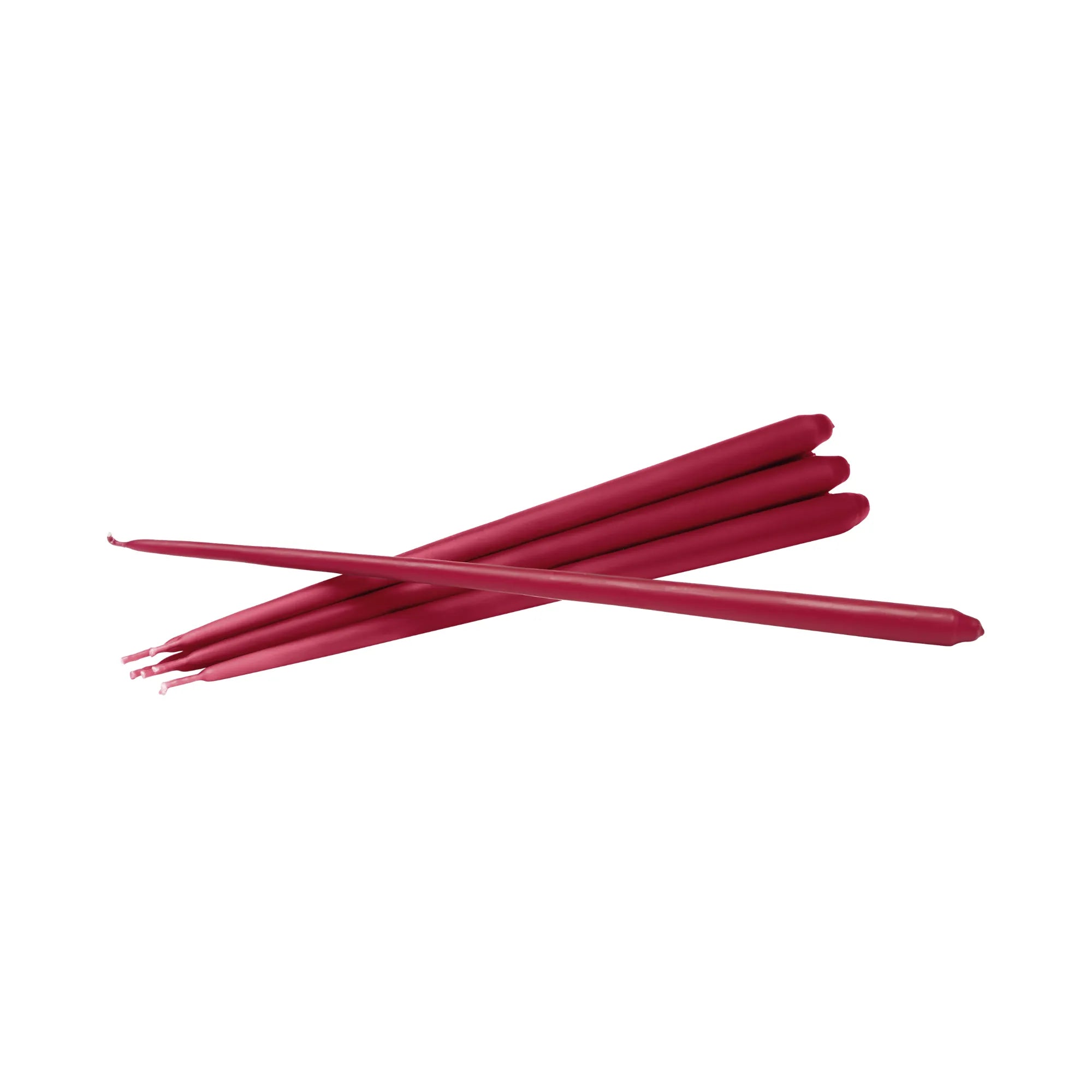 Pack of 6 taper candles, ideal for use in meditation and relaxation practices