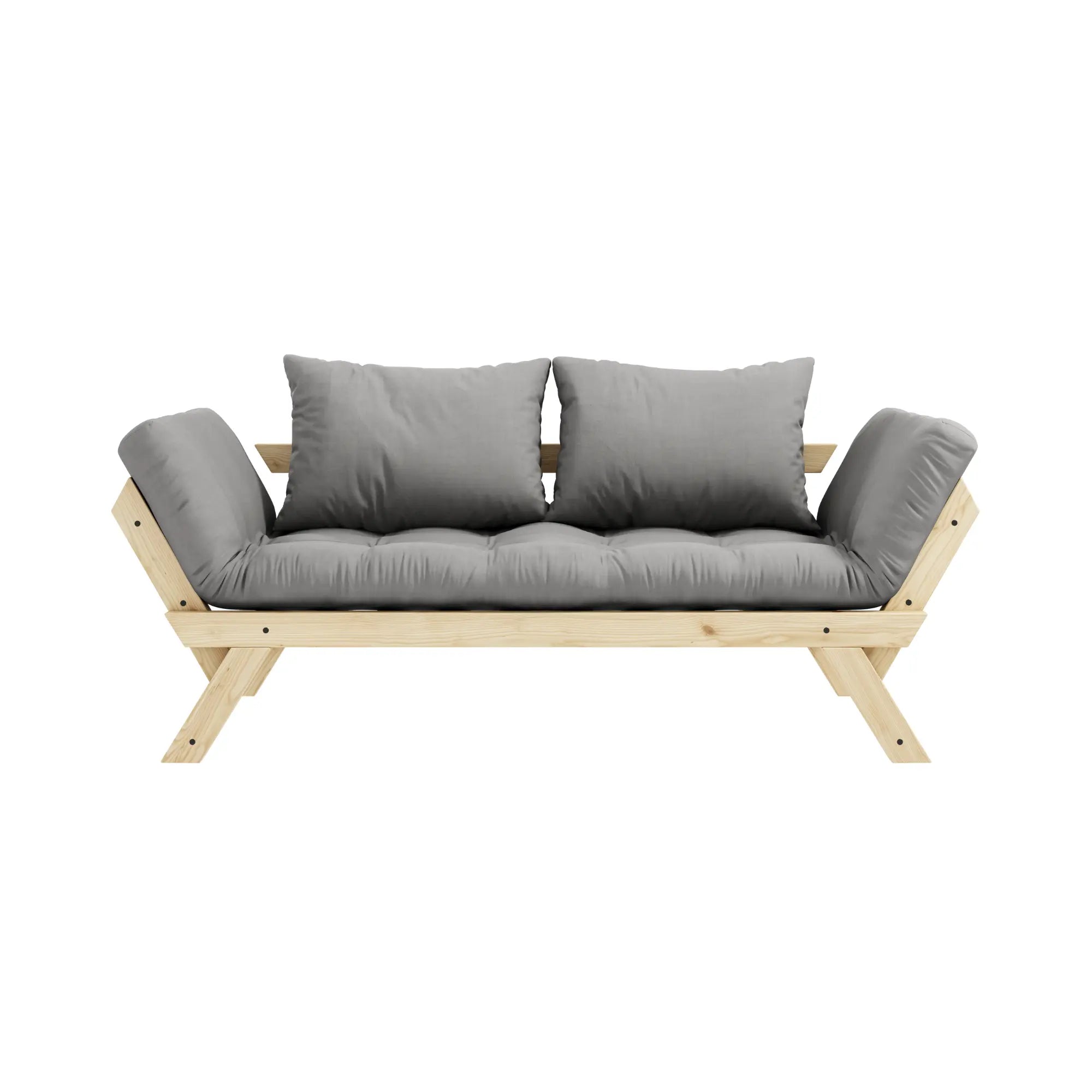 Modern and stylish Bepop Sofa in neutral grey color, perfect for contemporary living rooms