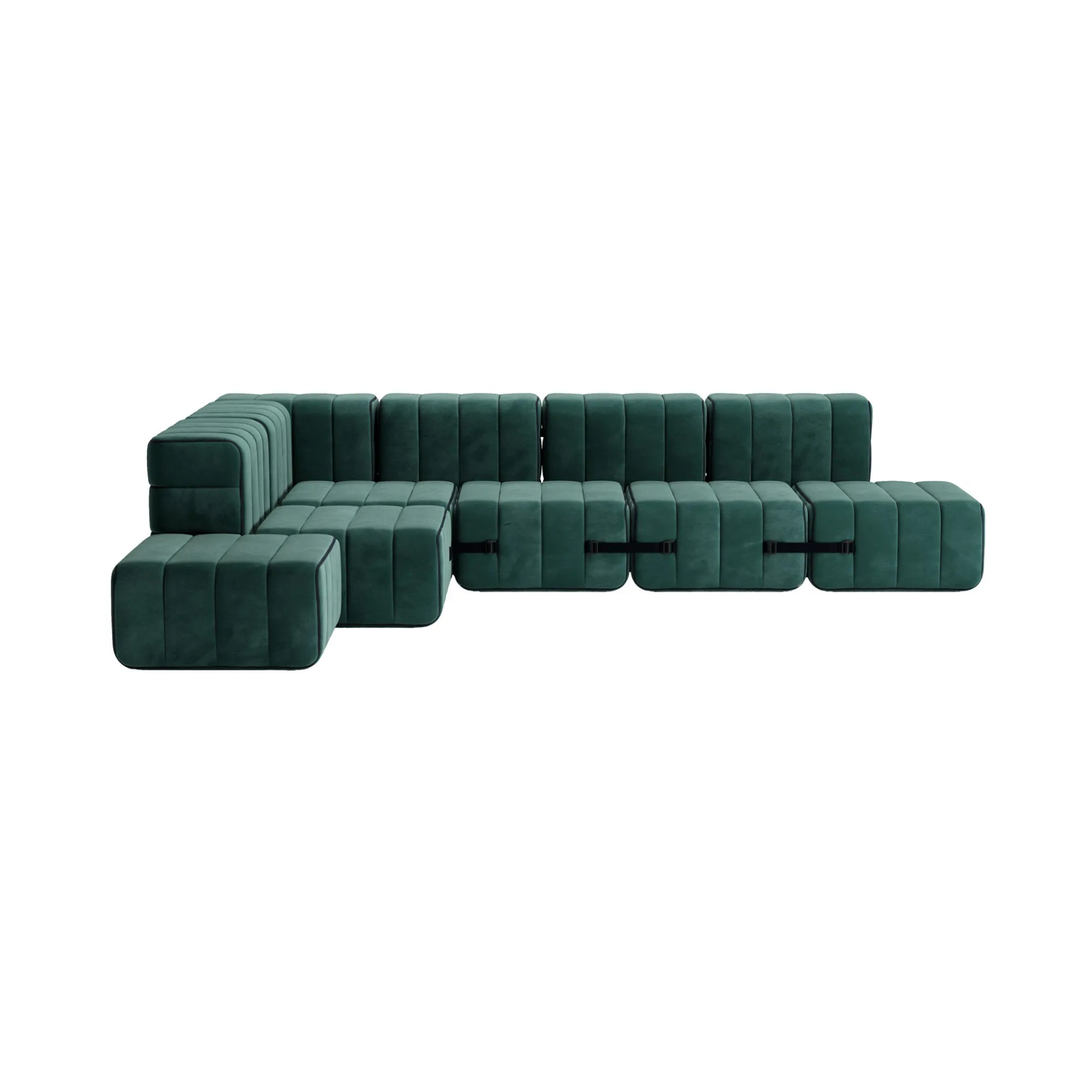 Modern and comfortable Curt Sofa System in Fabric Barcelona, perfect for any living room or lounge area