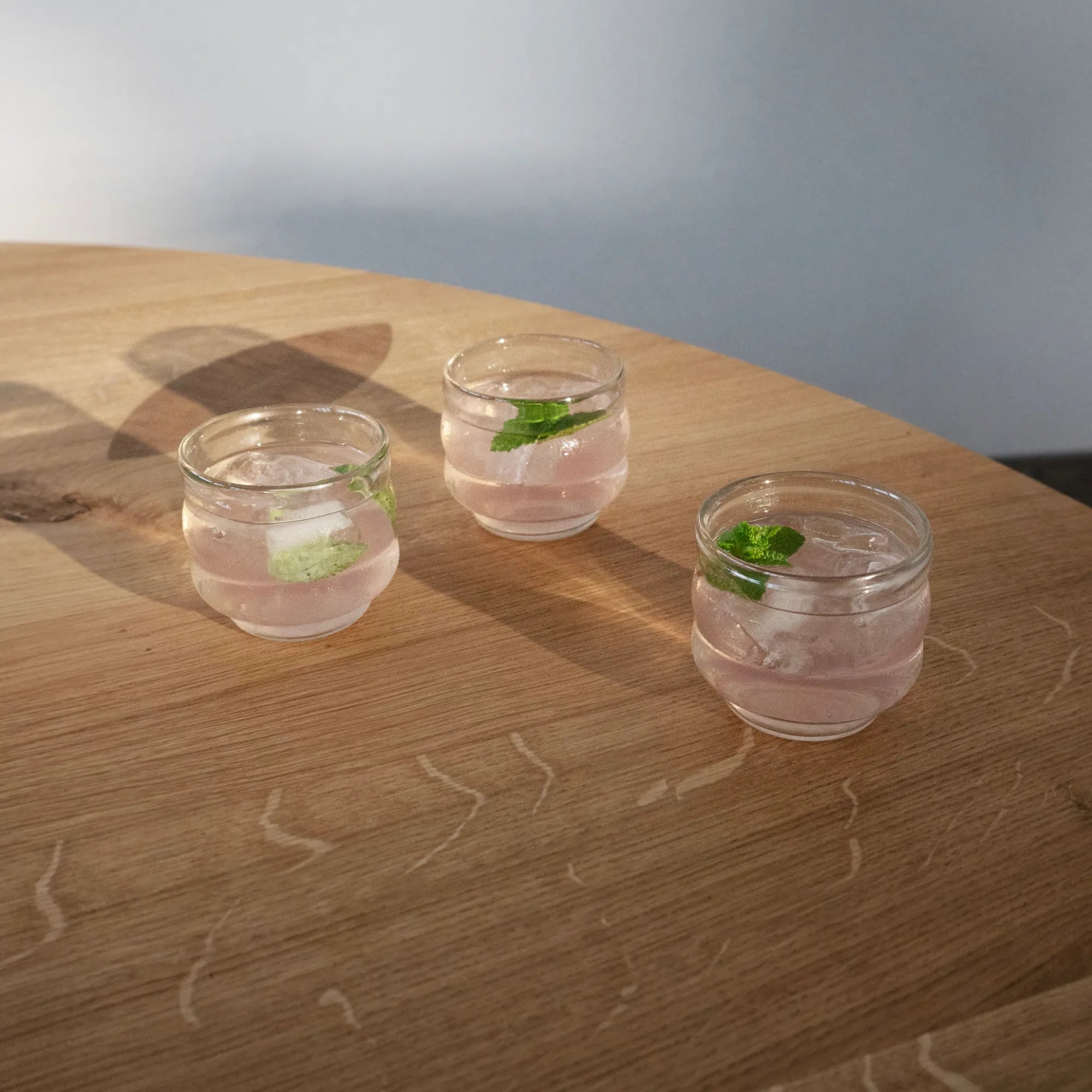 Crystal clear Agnes Drinking Glass with sleek and modern design