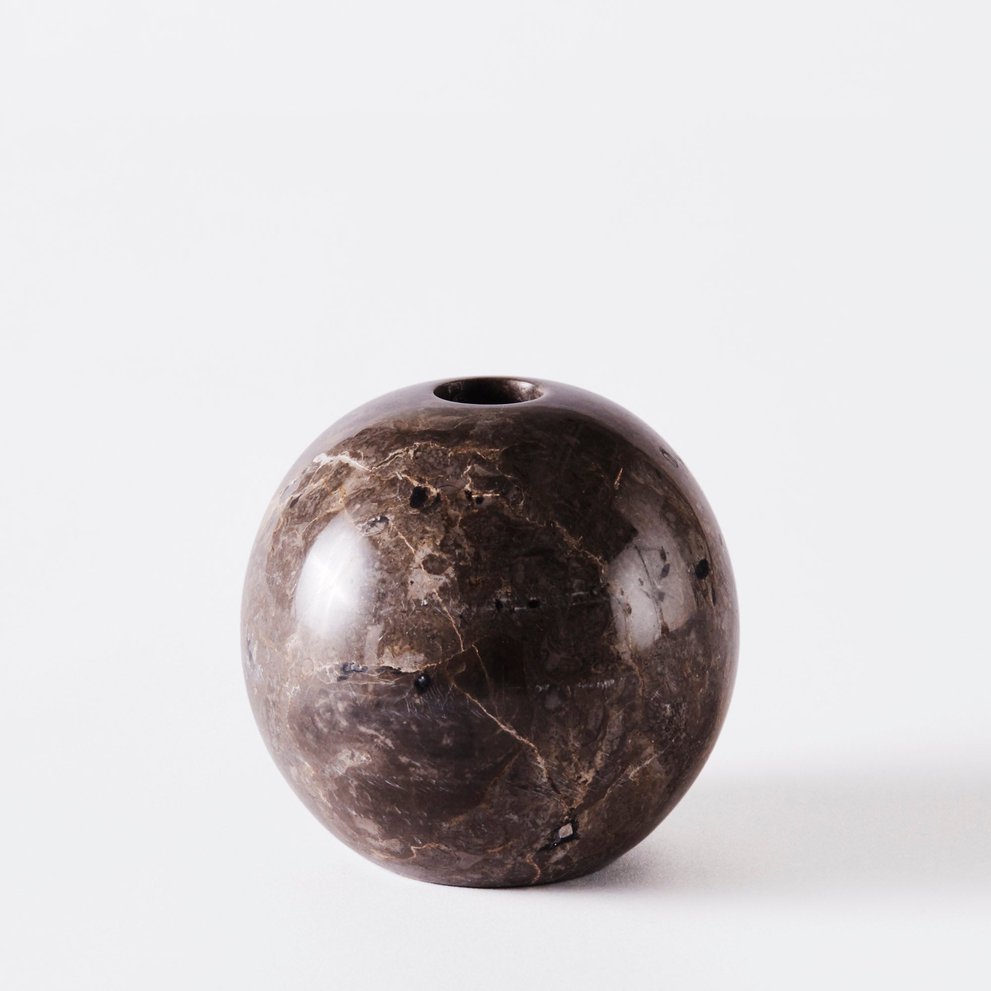 Sphere Candle Holder 10 Grey - THAT COOL LIVING