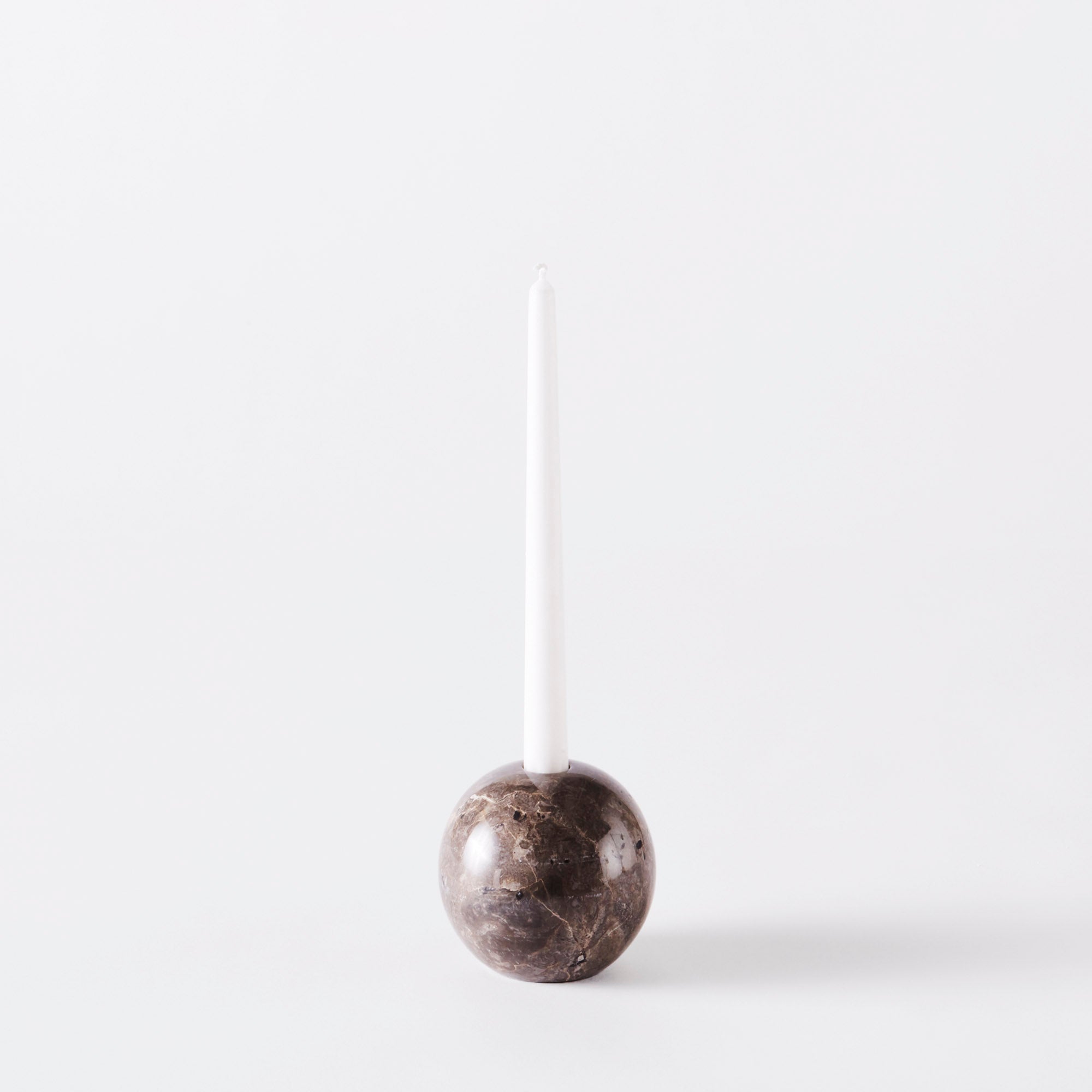 Sphere Candle Holder 10 Grey - THAT COOL LIVING
