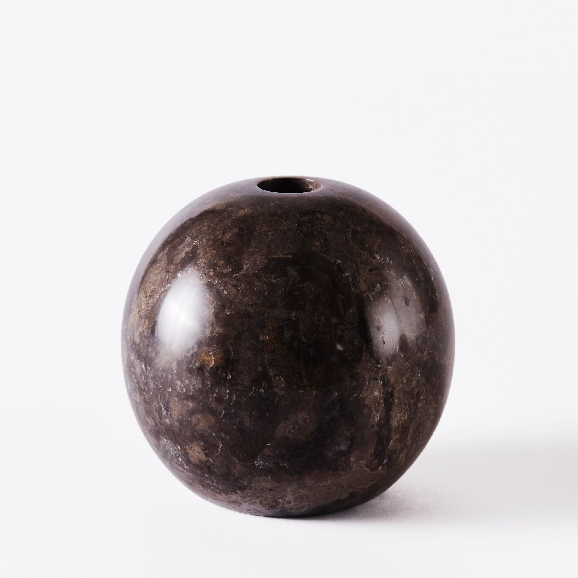 Sphere Candle Holder 12 Grey - THAT COOL LIVING