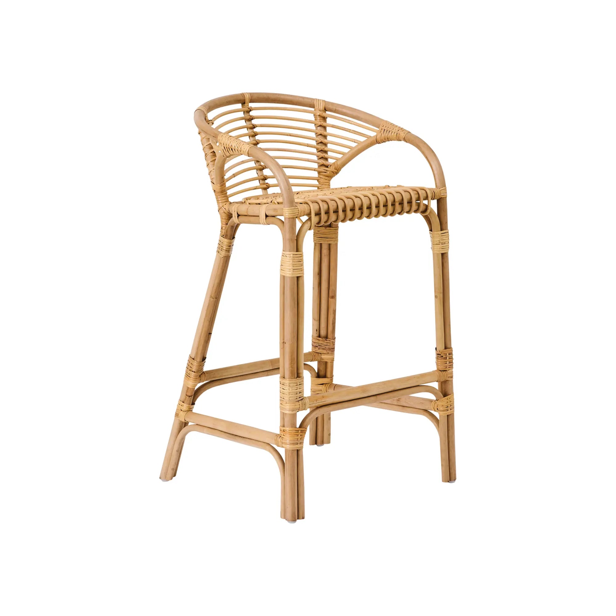 Dola Rattan Barstool - Set of 2