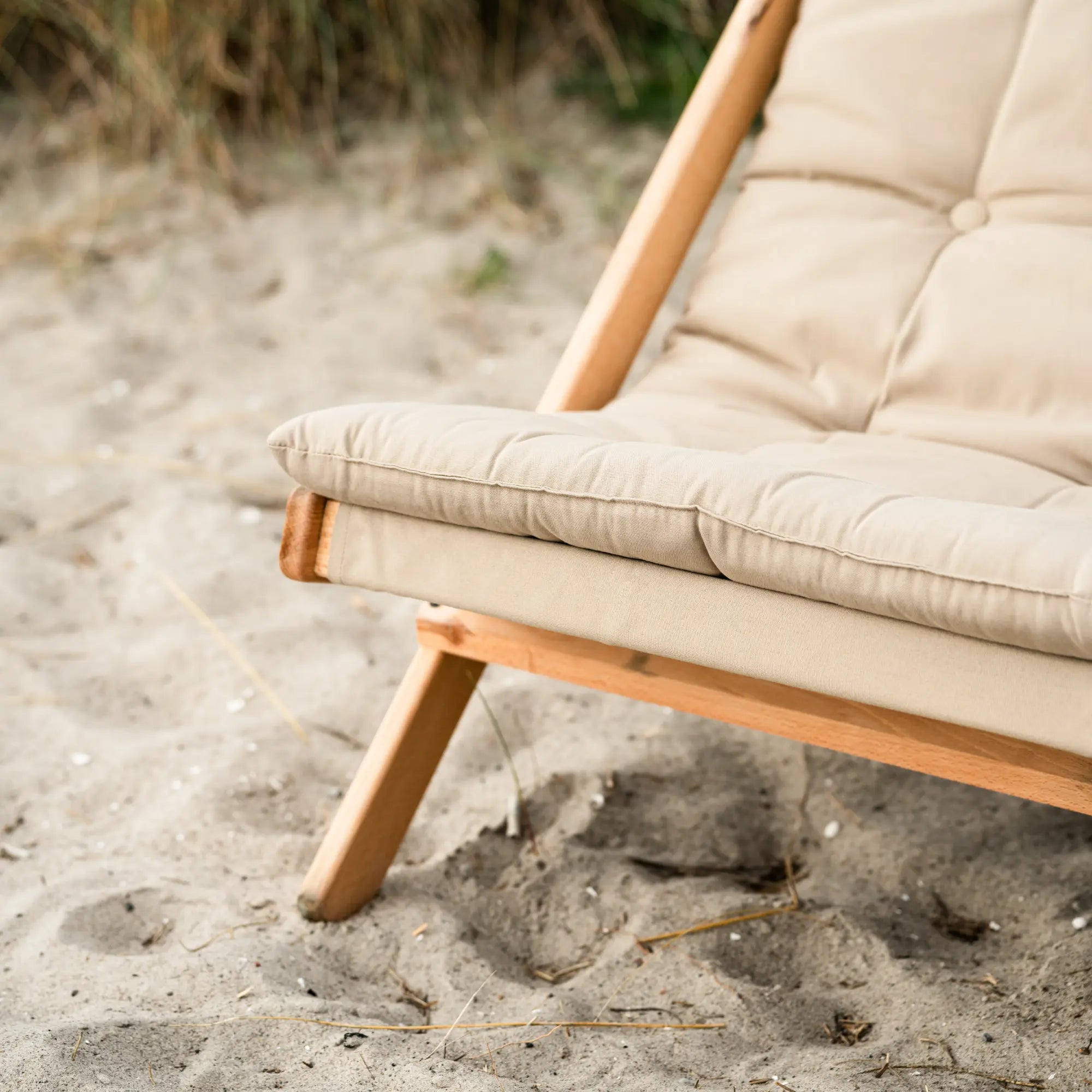 Versatile and lightweight Outdoor Boogie Chair for camping or beach trips