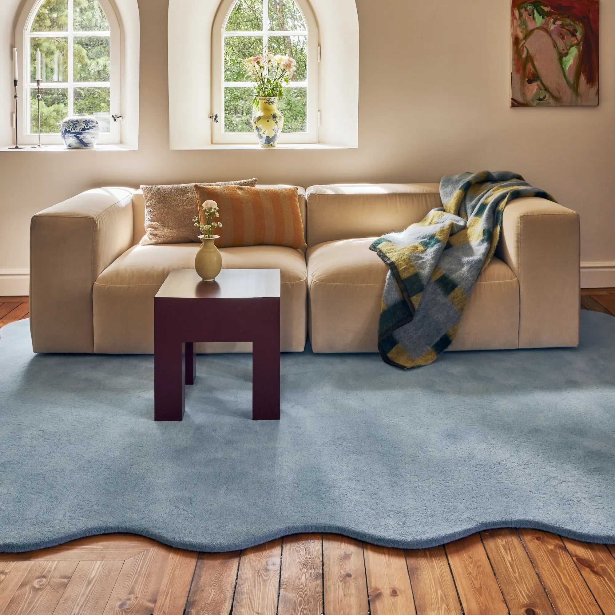 Scallop Wool Rug