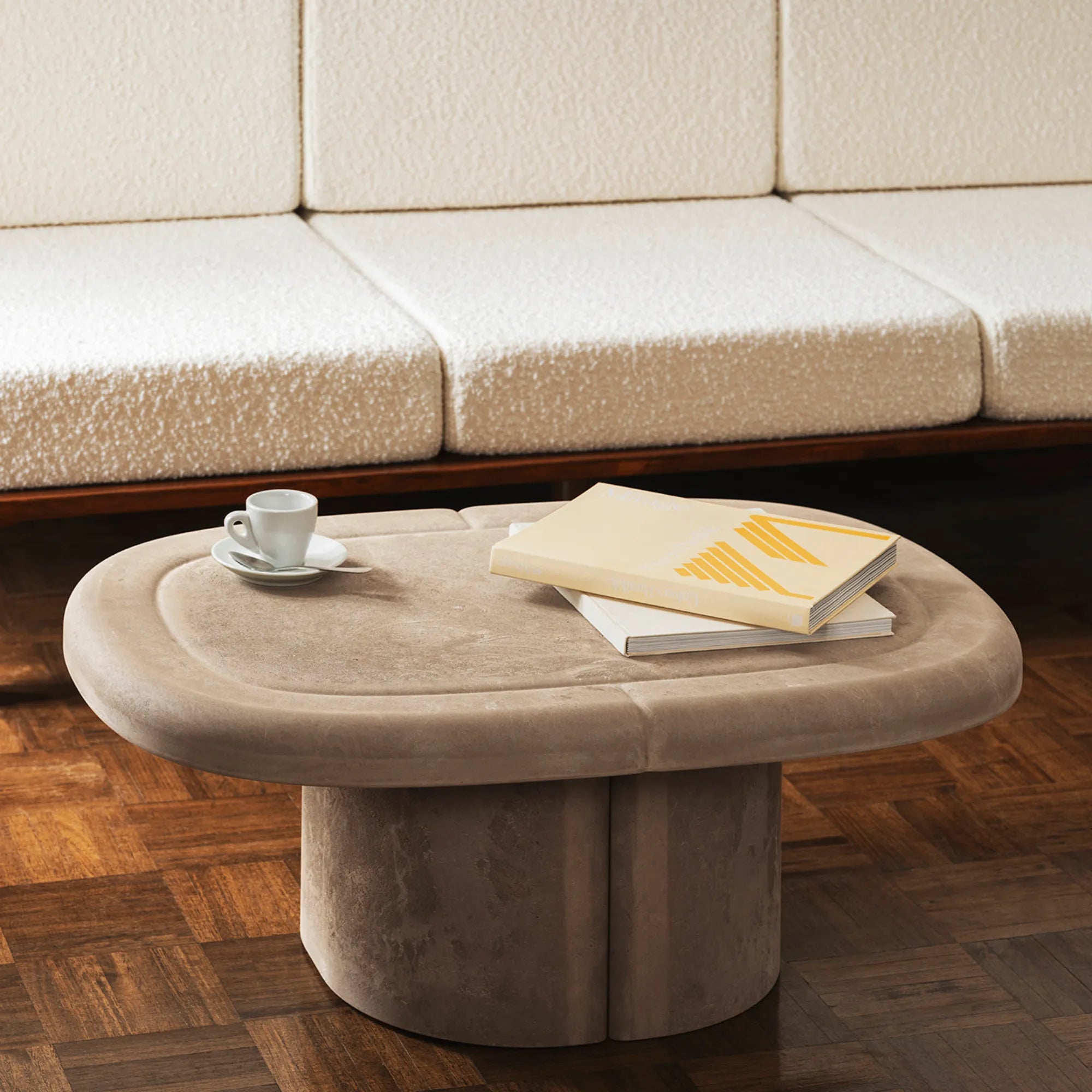 Alder Oval Lounge Table