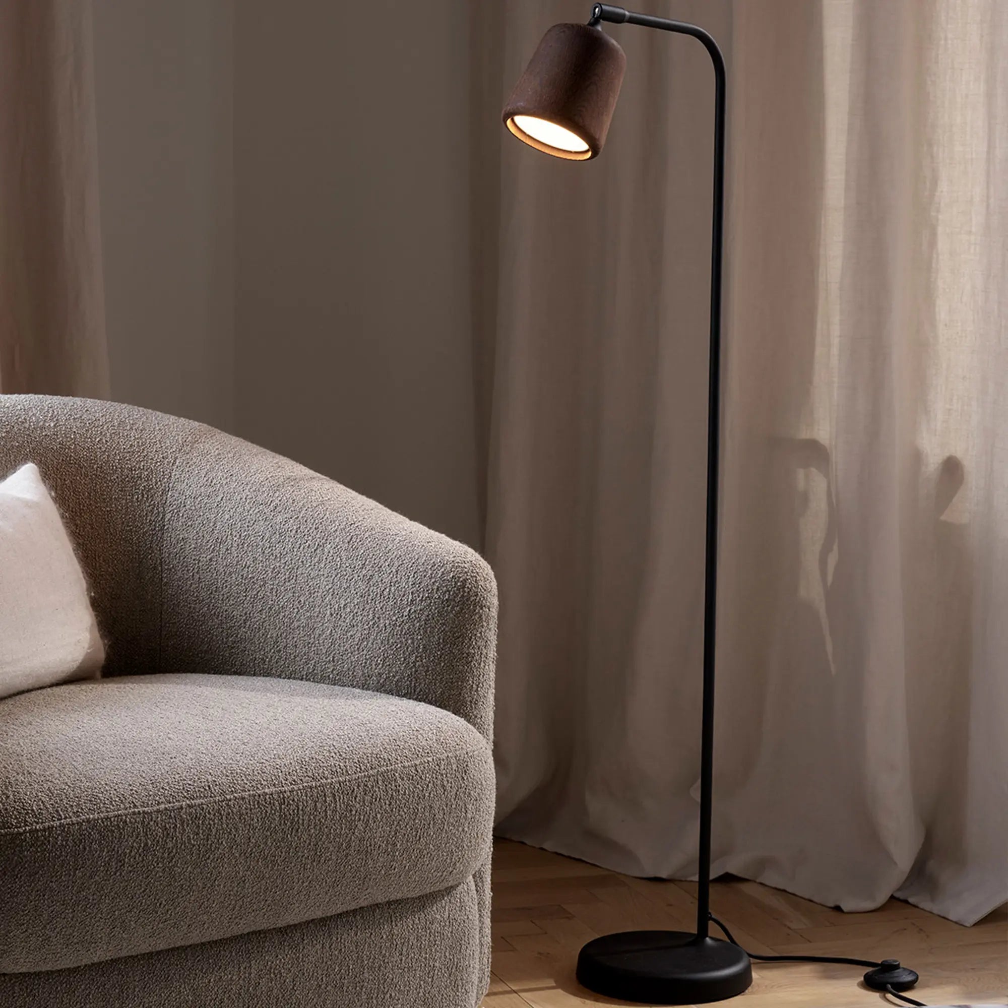 Material Floor Lamp