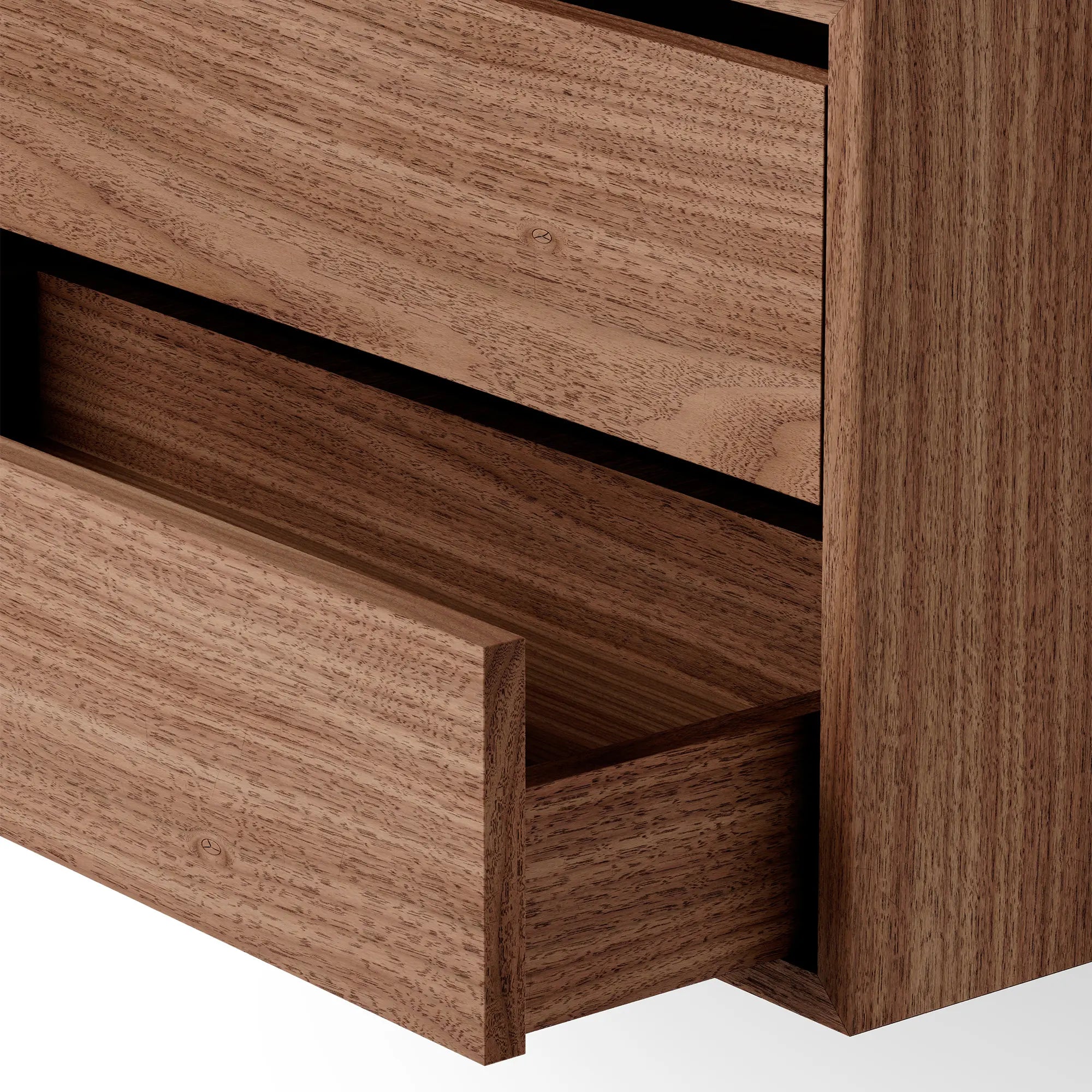 Cabinet Low w. Drawers