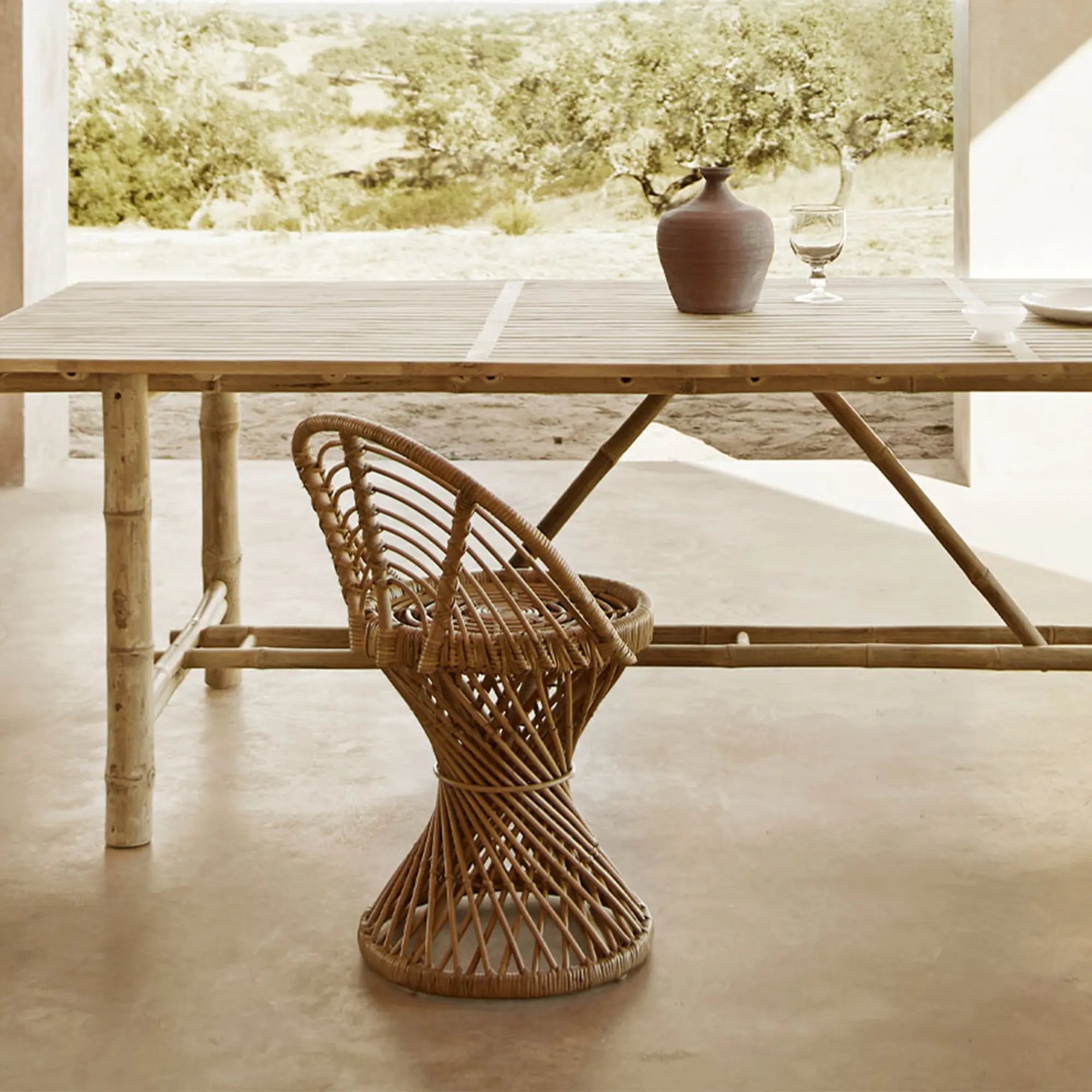Palma Rattan Chair - Set of 2