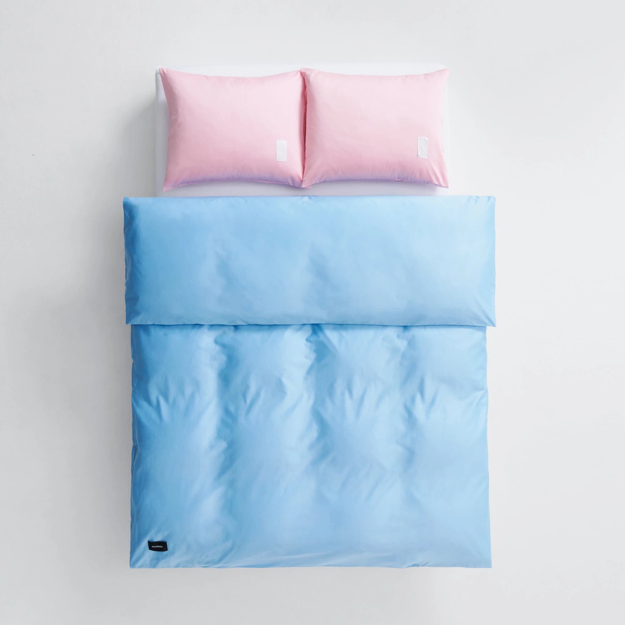 Pure Sateen Duvet Cover - Baby Blue