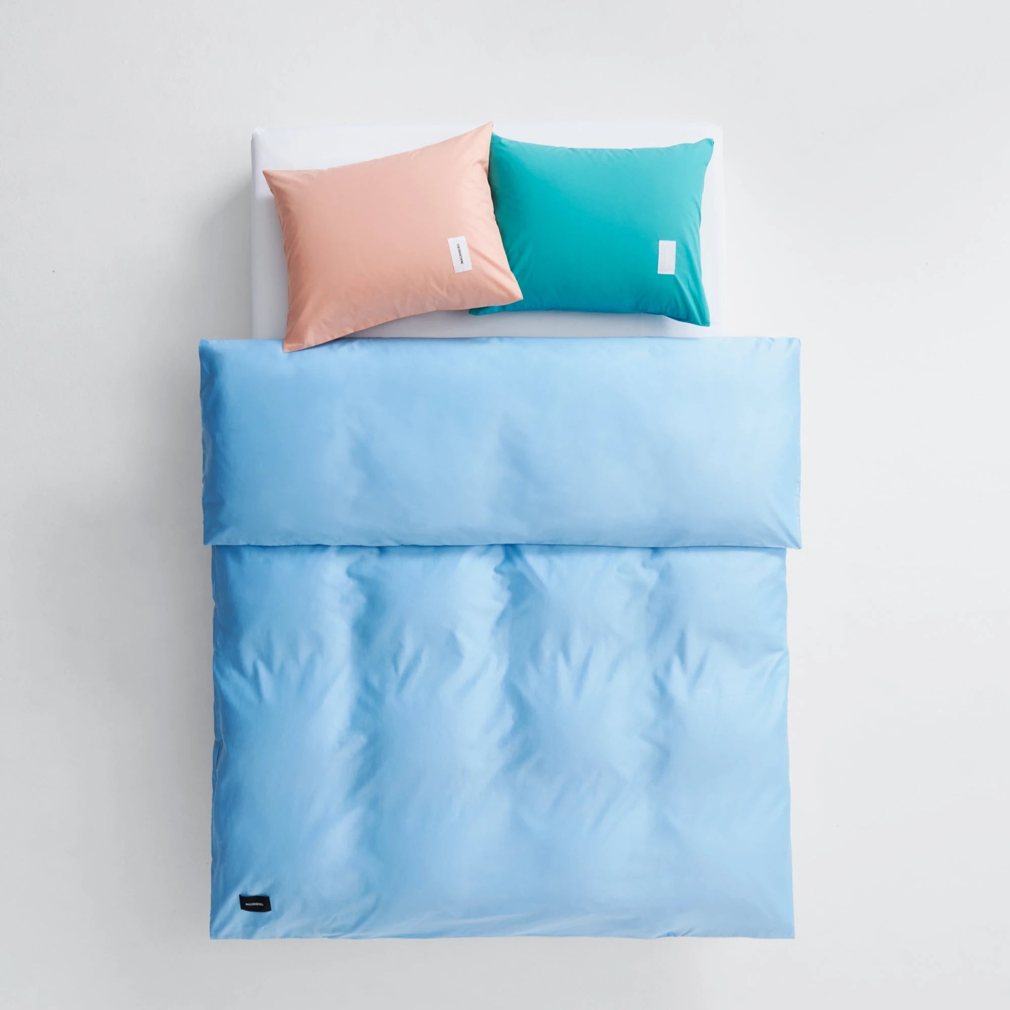 Pure Sateen Duvet Cover - Baby Blue