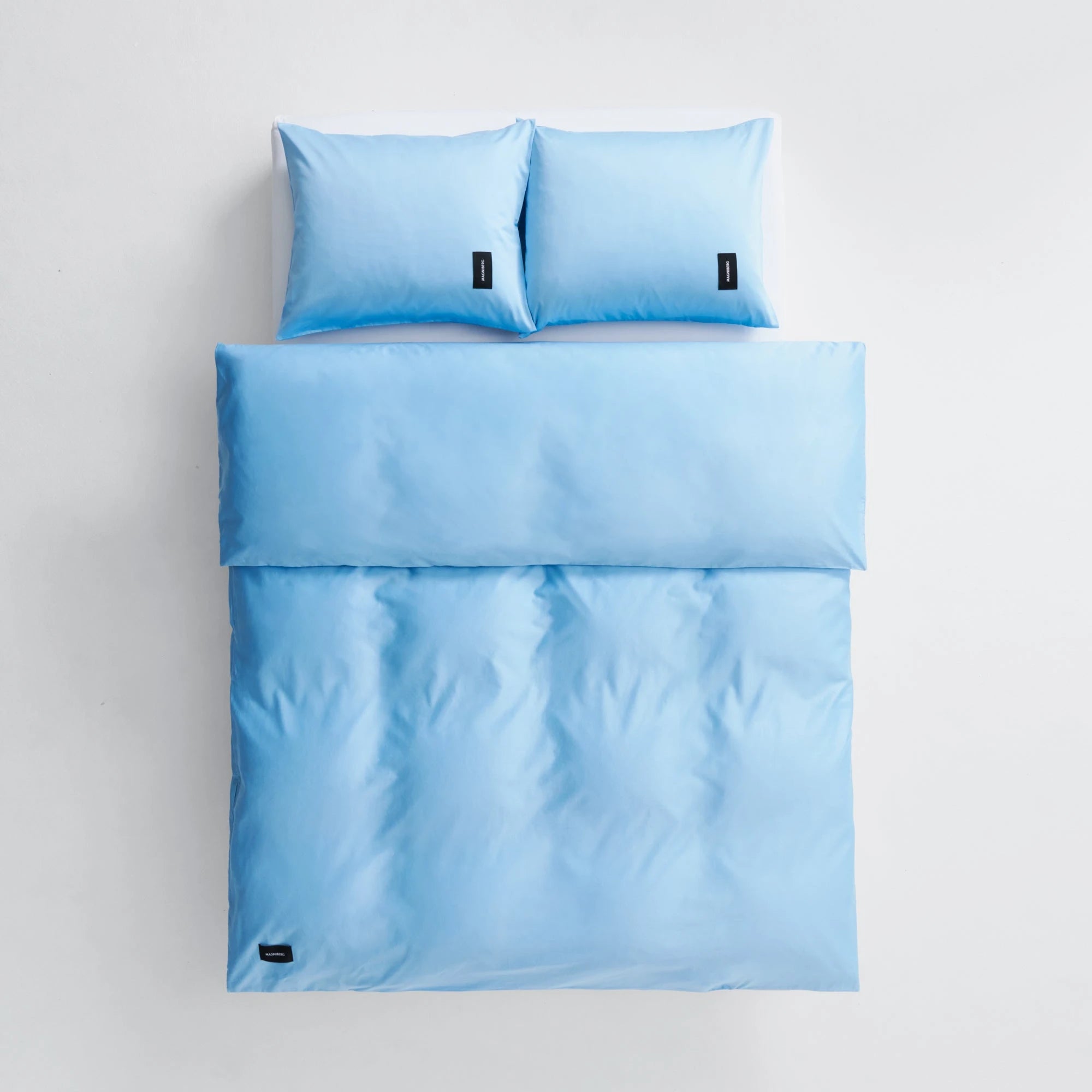 Pure Sateen Duvet Cover - Baby Blue