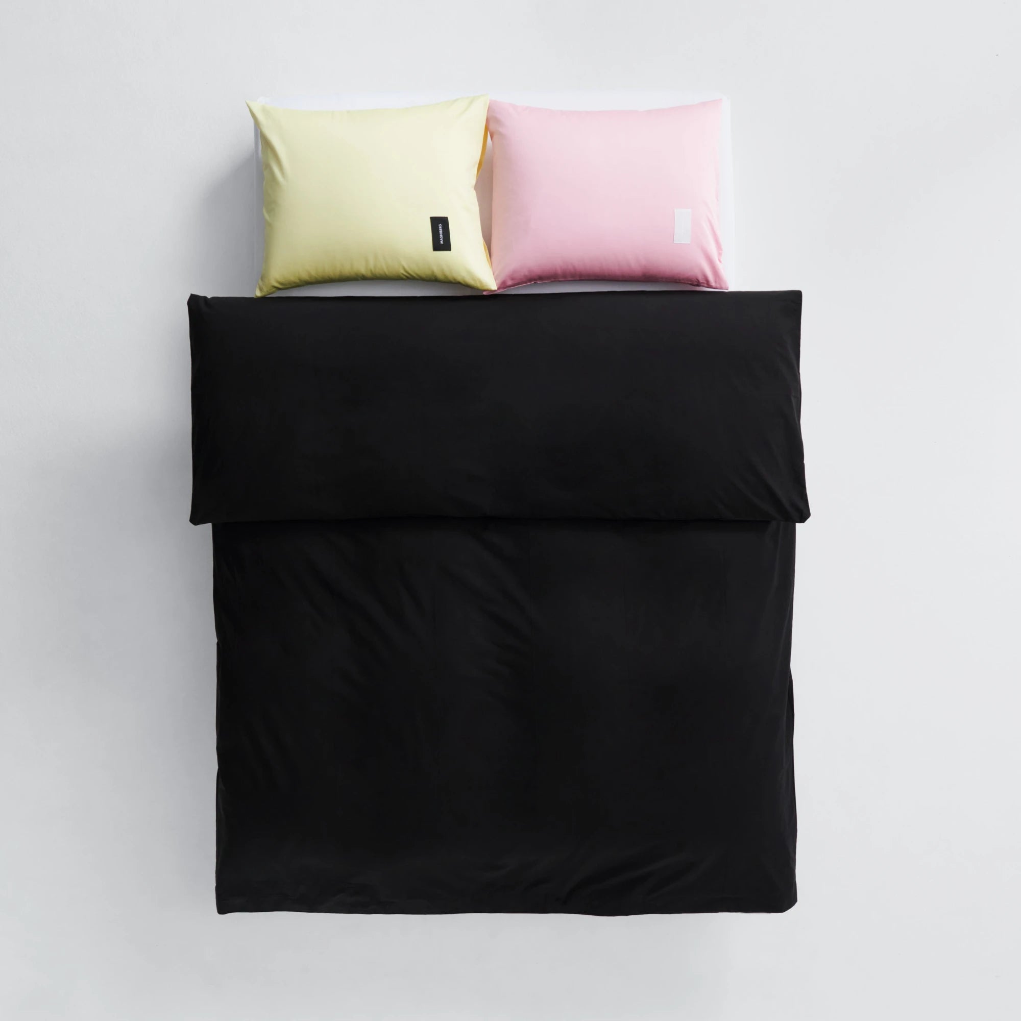 Pure Poplin Duvet Cover - Black