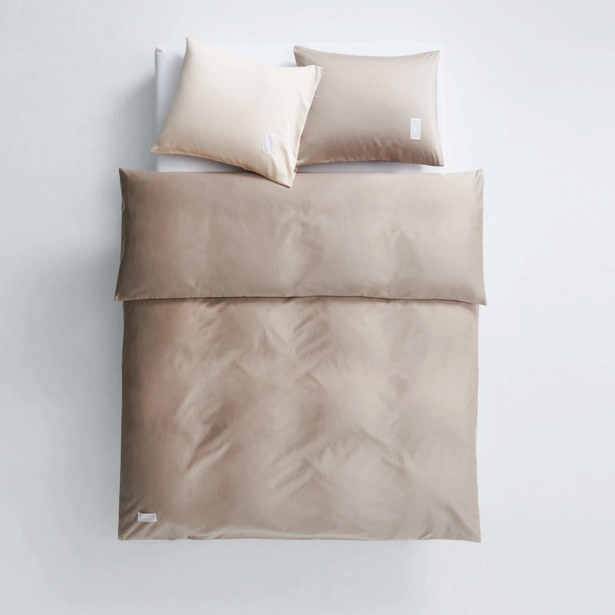 Pure Sateen Duvet Cover - Clay