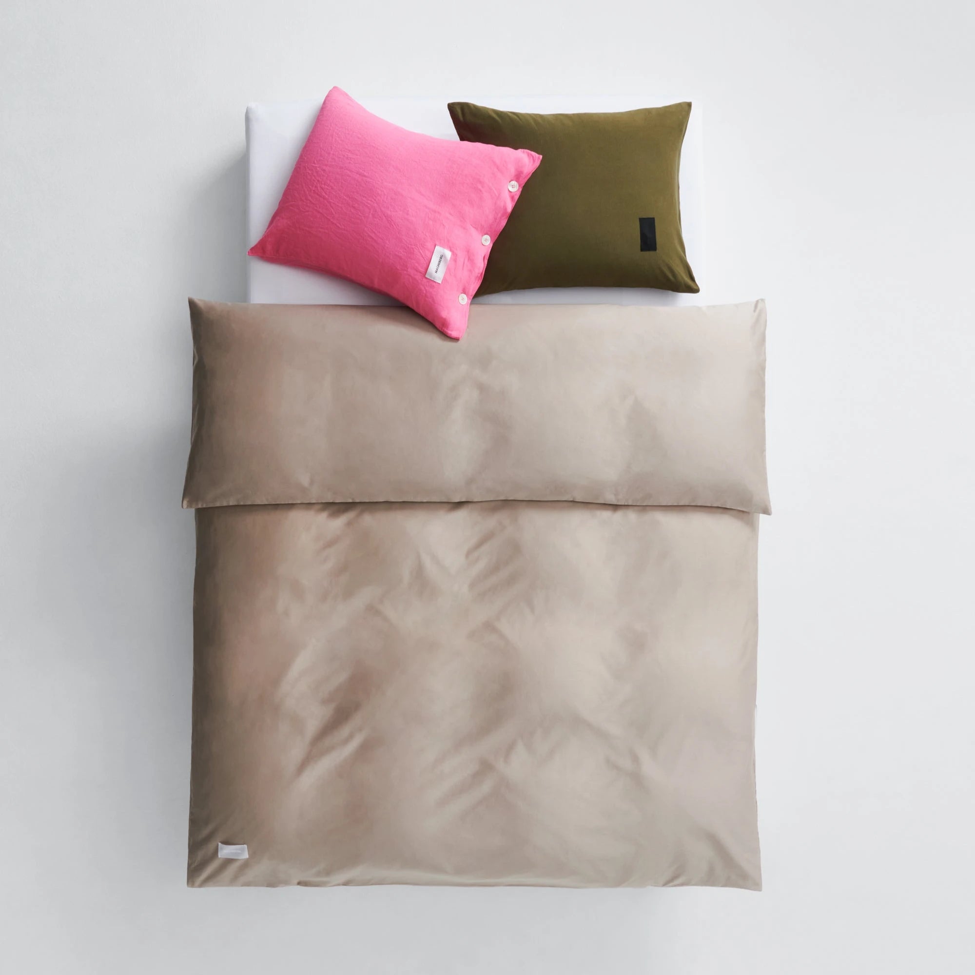 Pure Sateen Duvet Cover - Clay