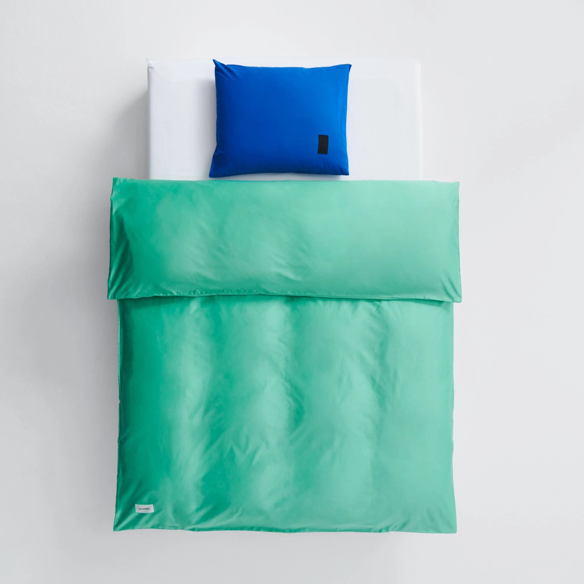 Pure Sateen Duvet Cover - Fresh Green