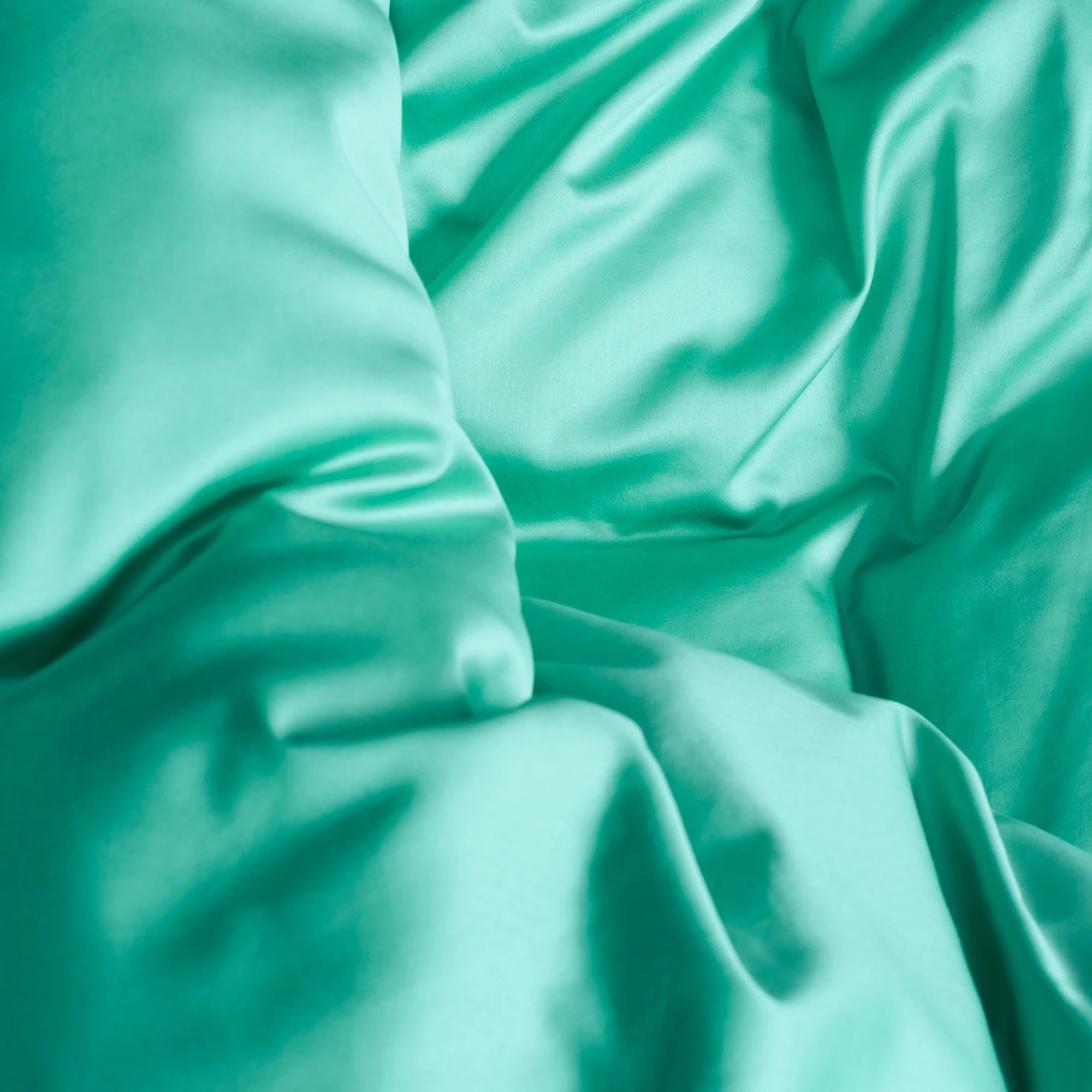 Pure Sateen Duvet Cover - Fresh Green