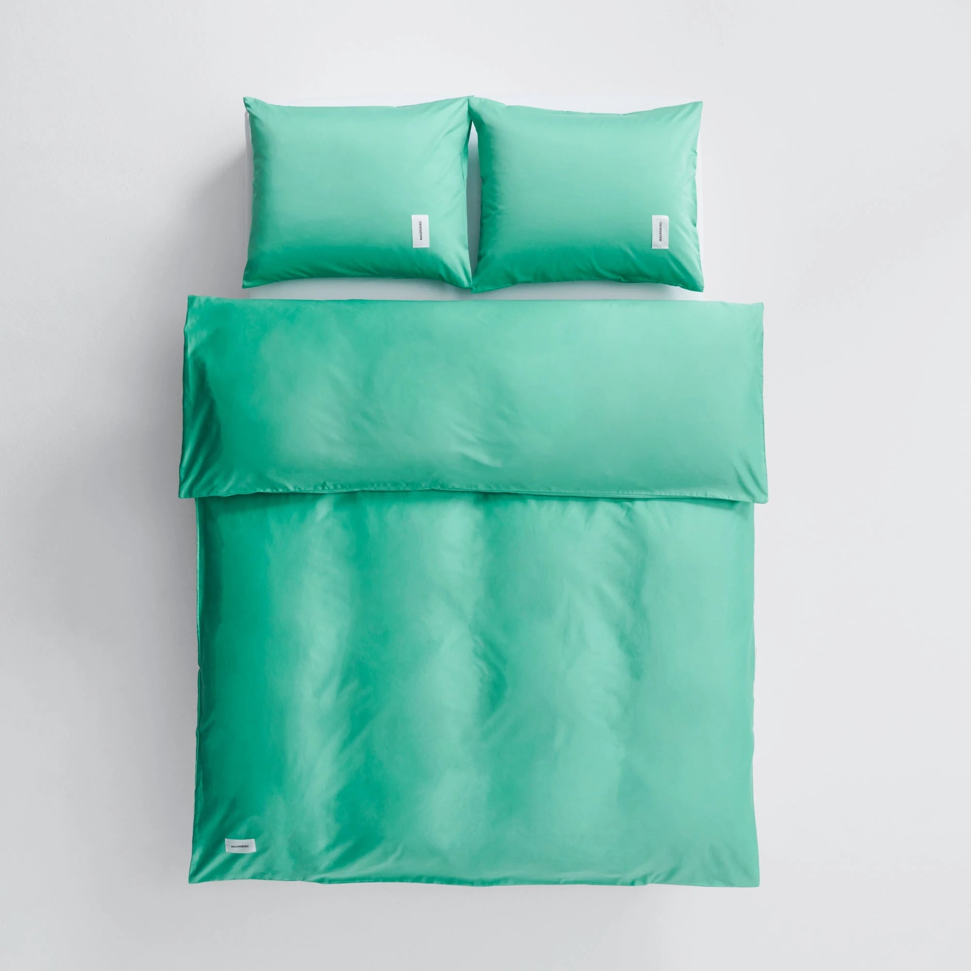 Pure Sateen Duvet Cover - Fresh Green