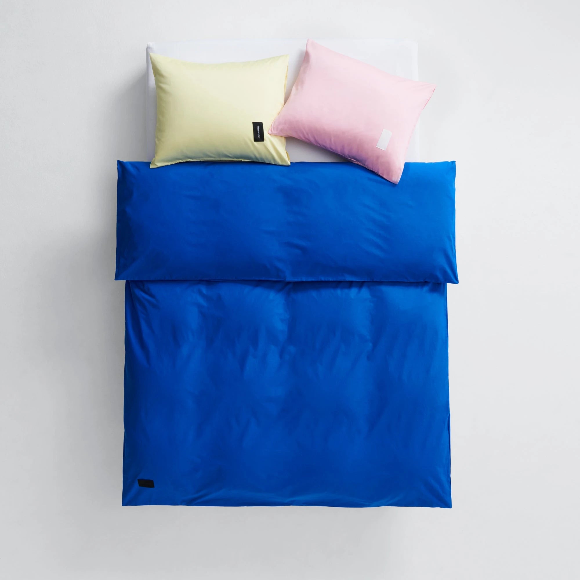 Pure Poplin Duvet Cover - Italian Blue