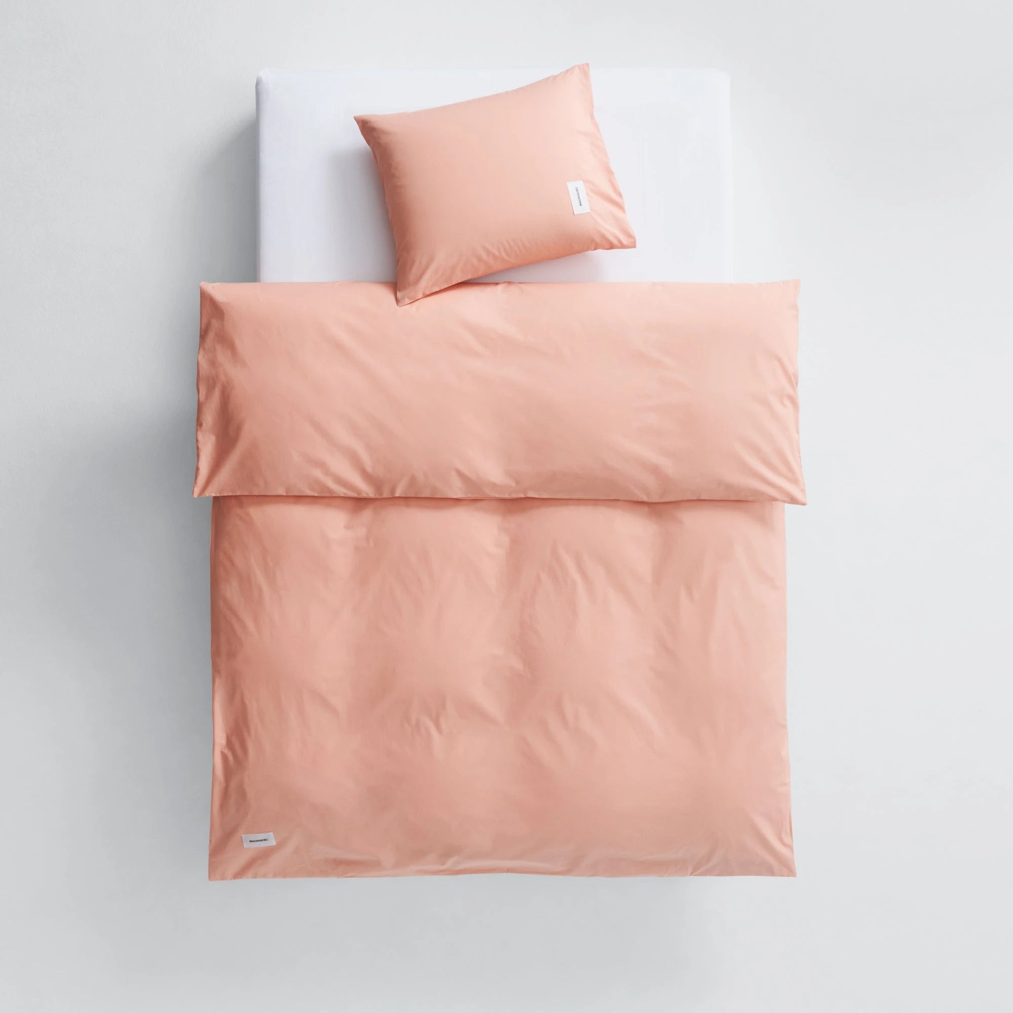 Pure Poplin Duvet Cover - Peach