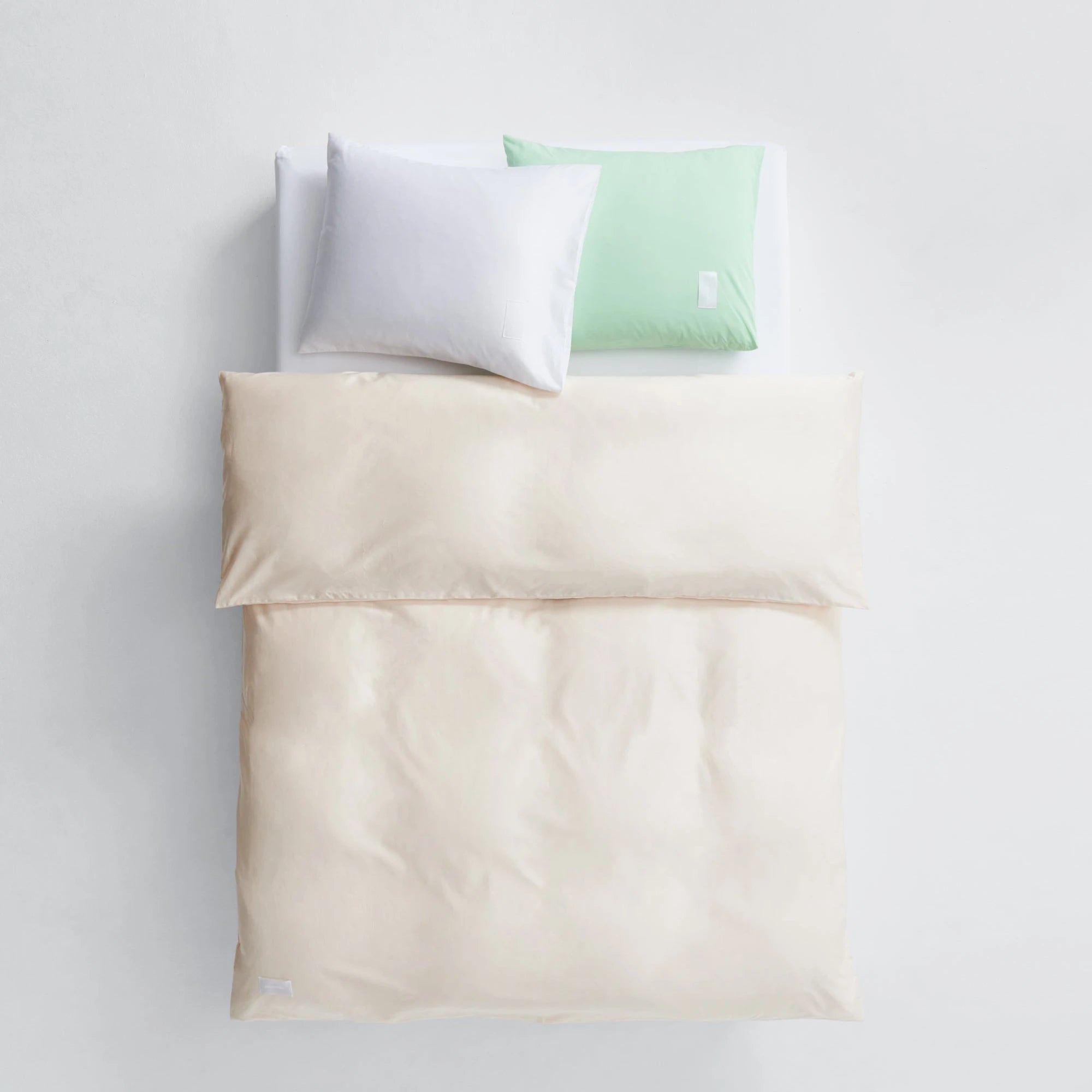 Pure Sateen Duvet Cover - Pearl